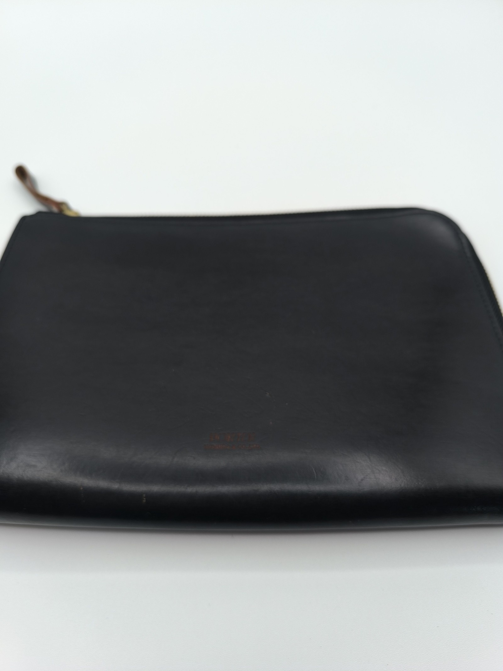 Porter Black Leather Zipped Organizer Pouch Other image 6