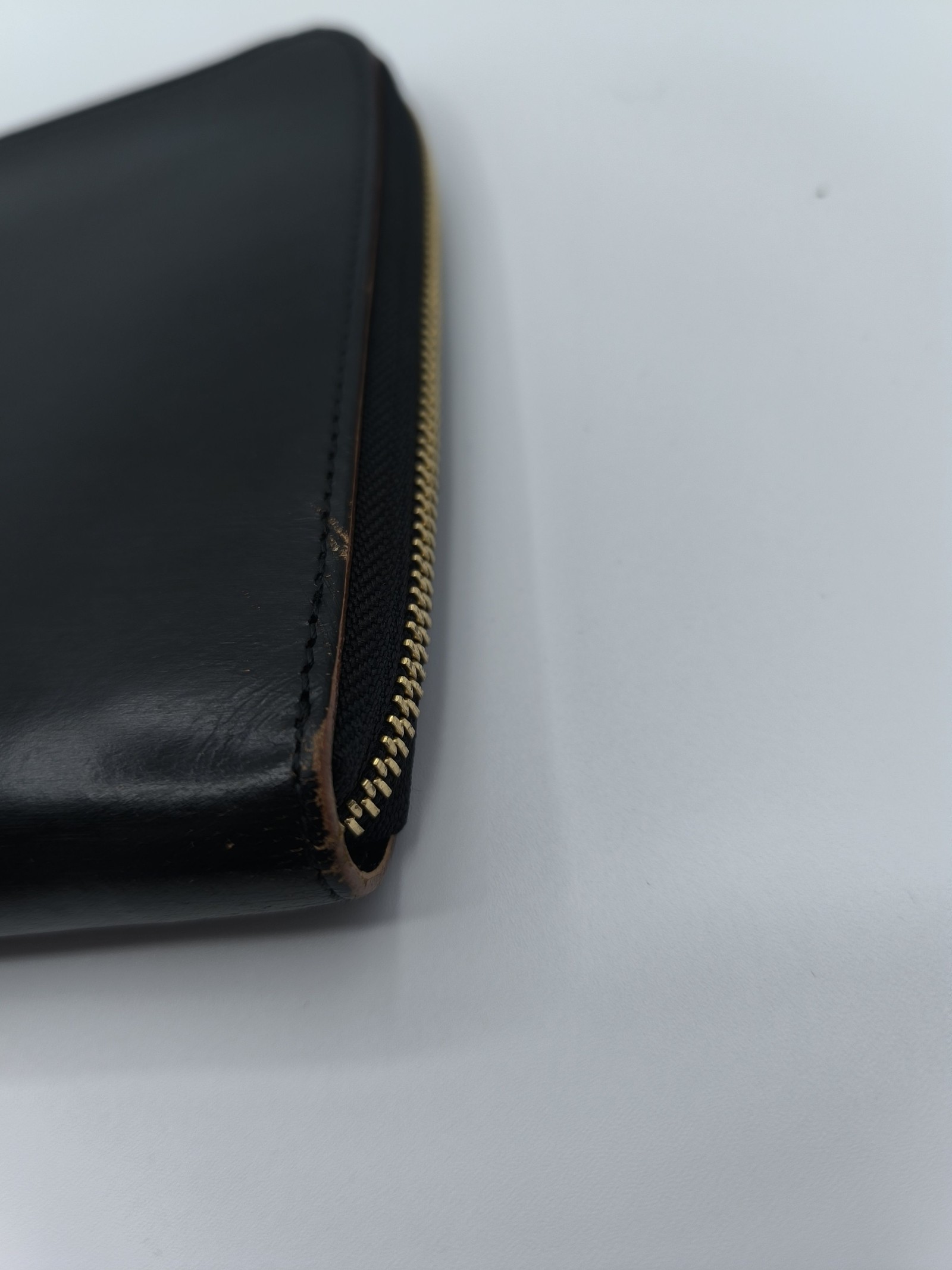 Porter Black Leather Zipped Organizer Pouch Other image 9