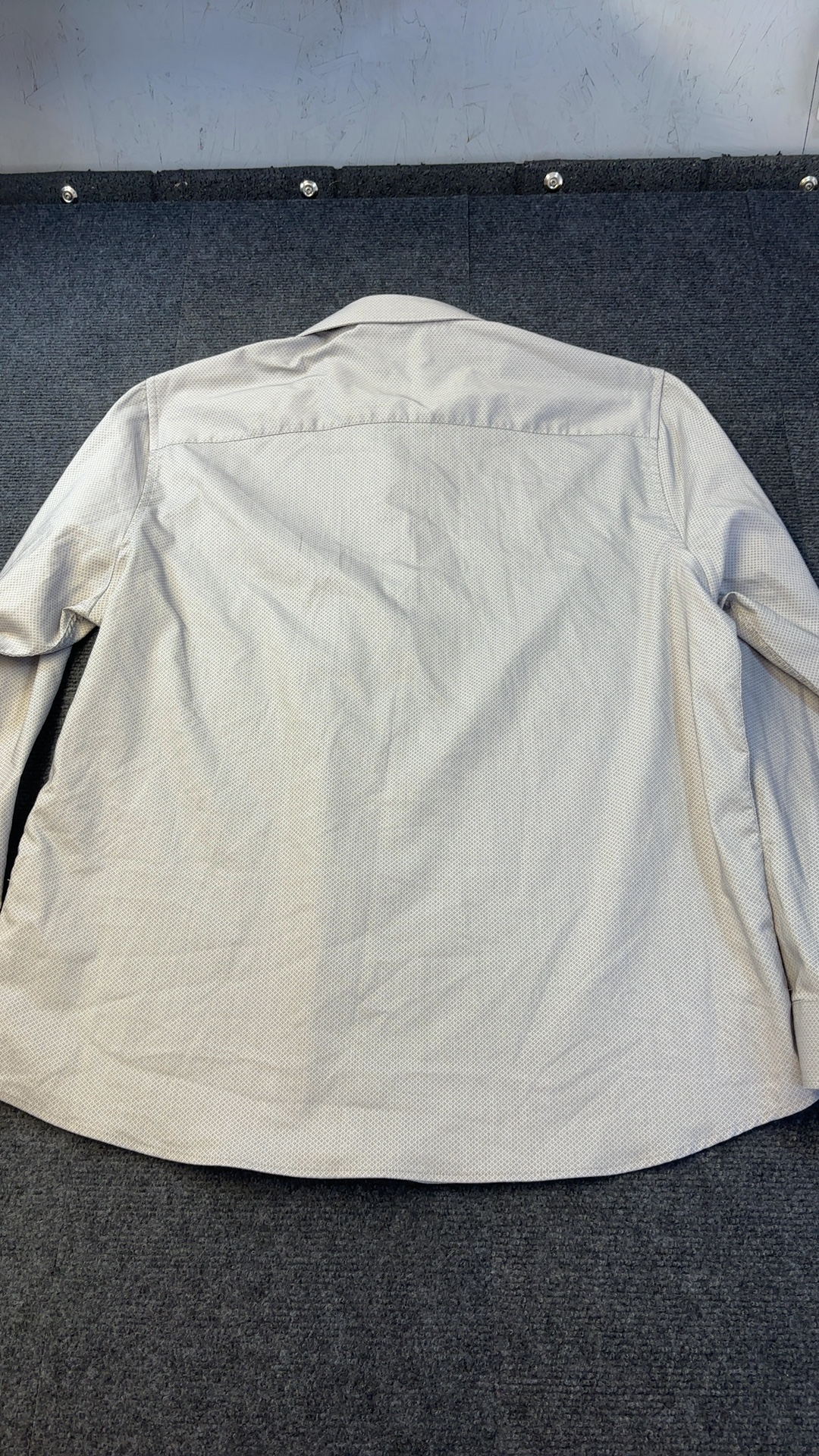 Taylor & Wright Grey Regular Fit Patterned Shirt XXL worn once image 4
