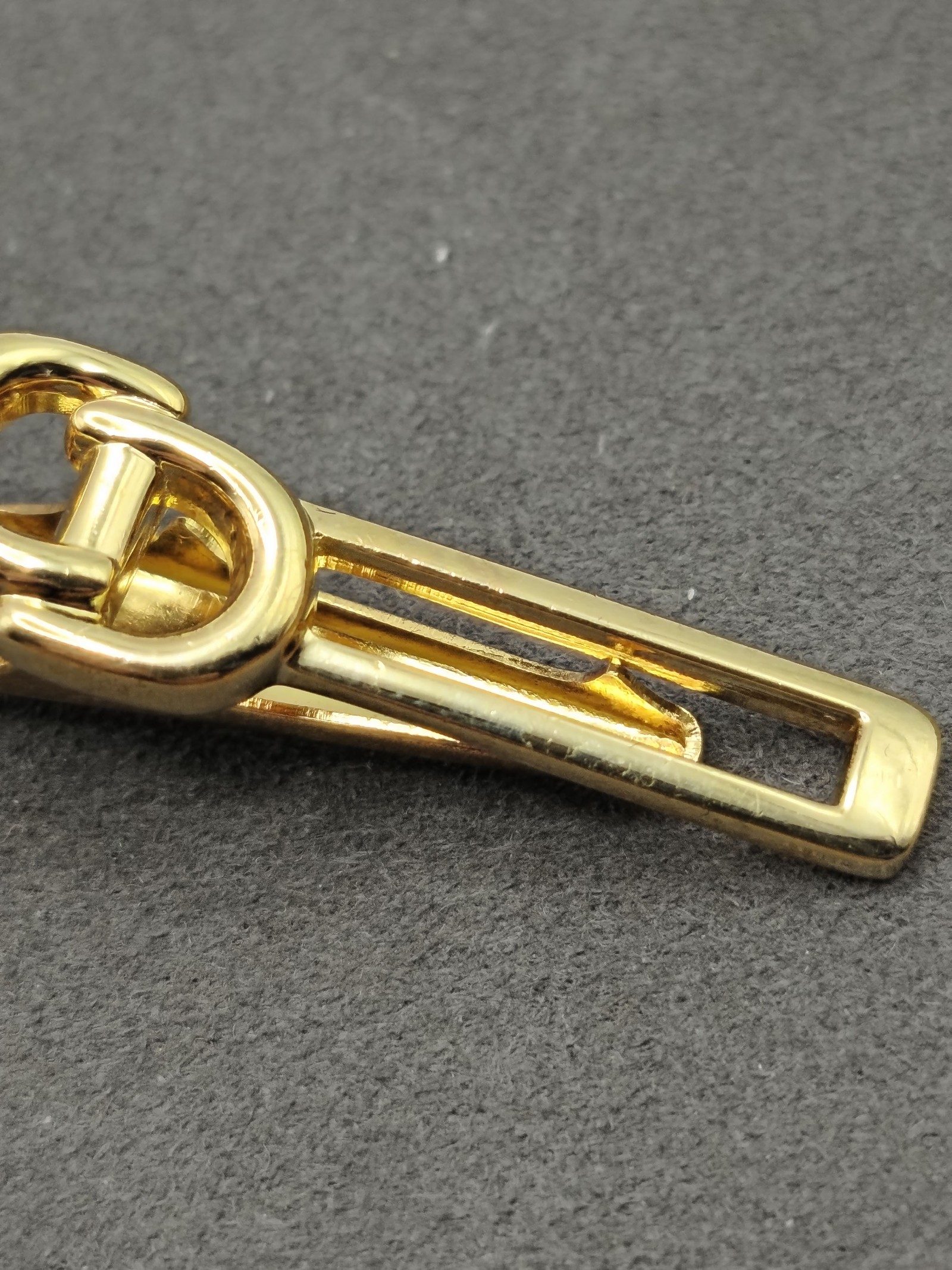 Christian Dior Gold Tone Tie Clip image 4