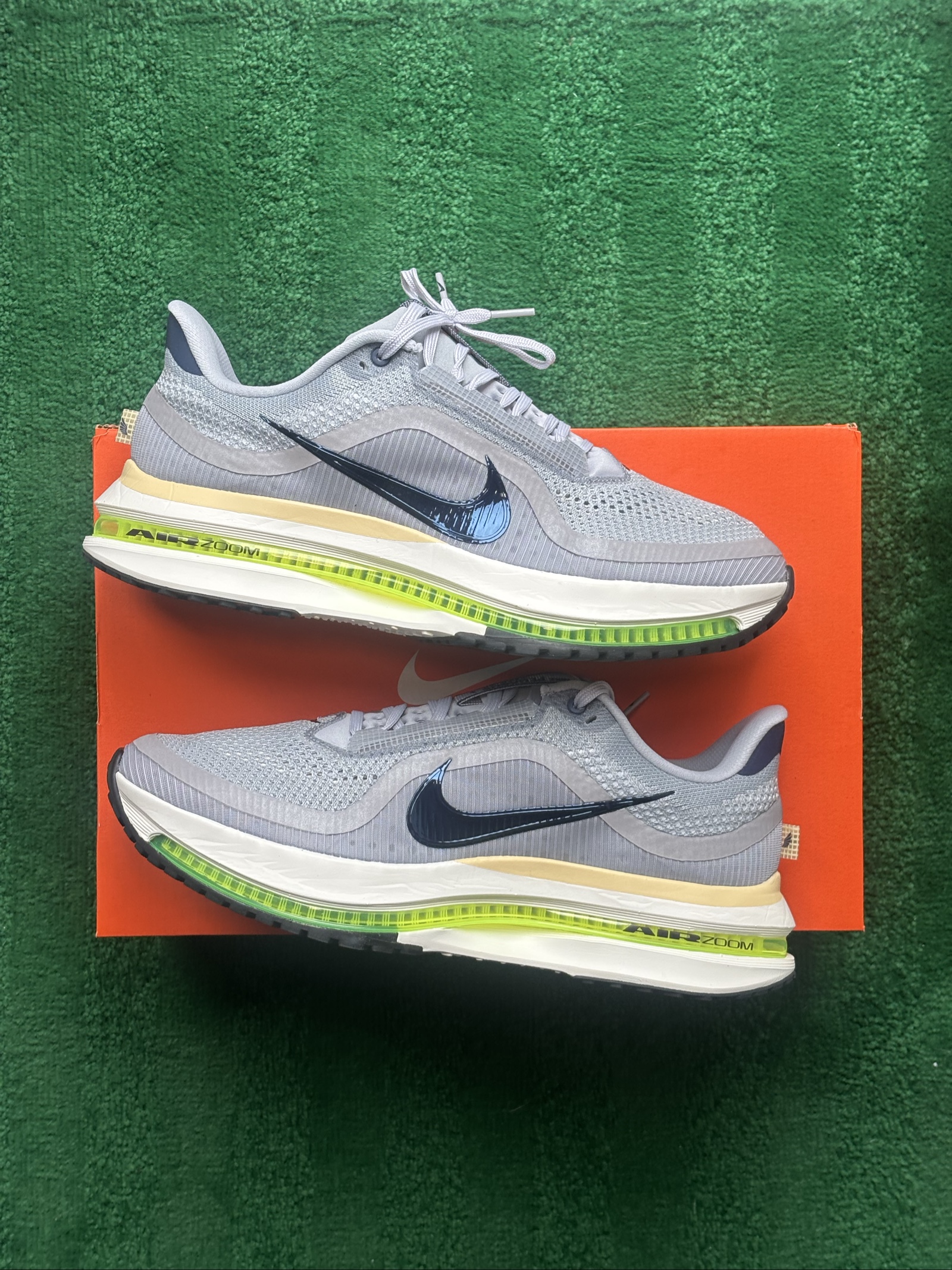 UK 9.5 Nike Pegasus Premium | Wolf Grey Pewter Sail Navy IR1815-012 | New