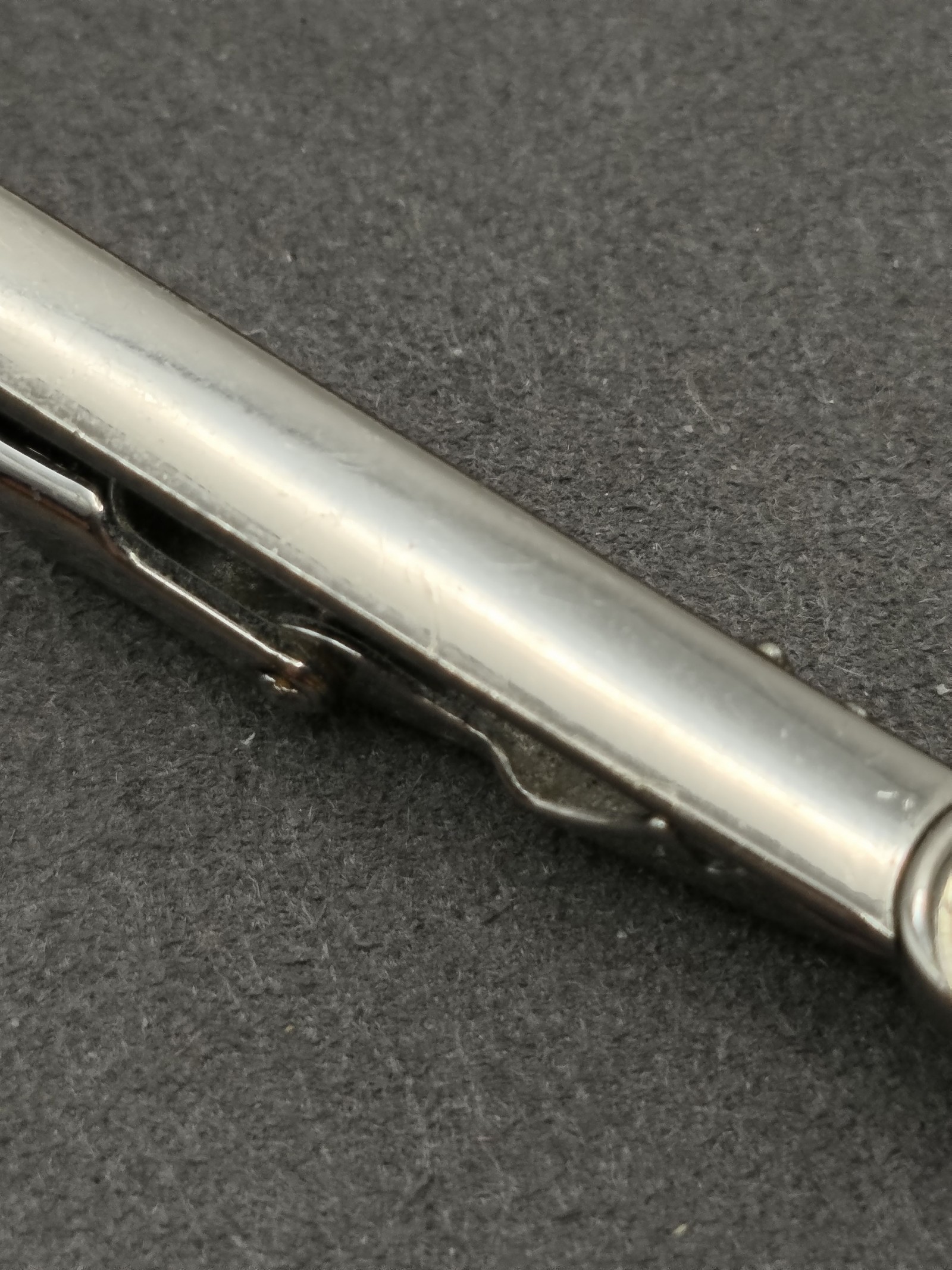 Christian Dior Silver & Gold Tone Tie Clip image 5