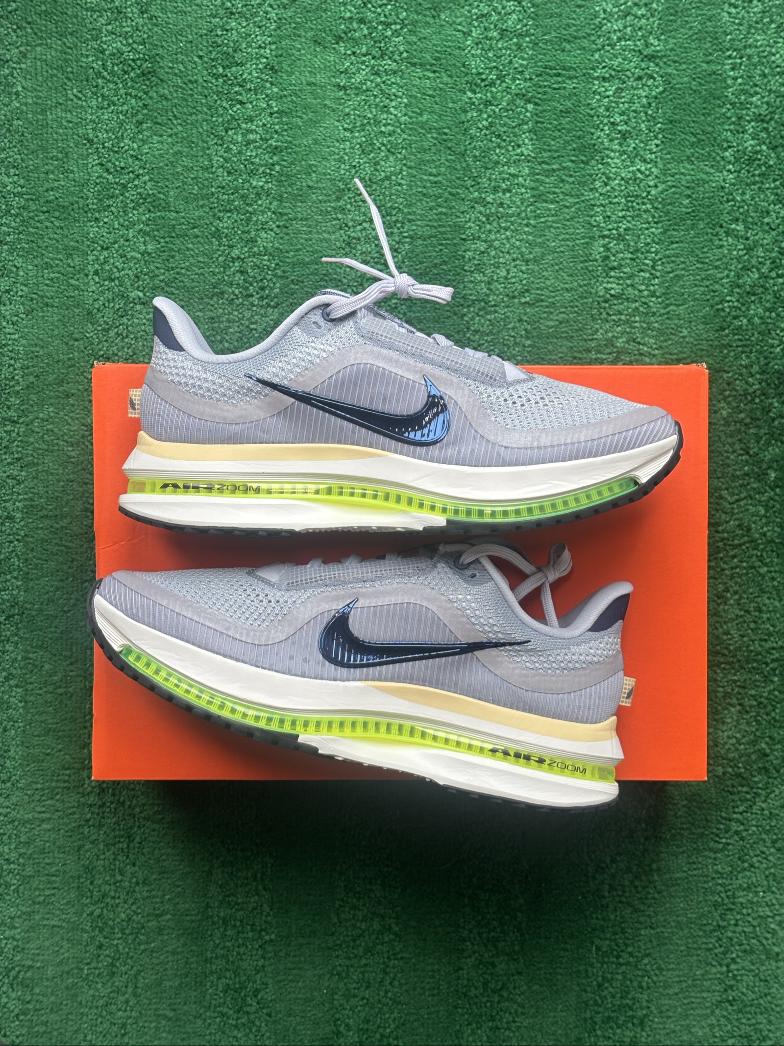 UK 8 Nike Pegasus Premium | Wolf Grey Pewter Sail Navy IR1815-012 | New