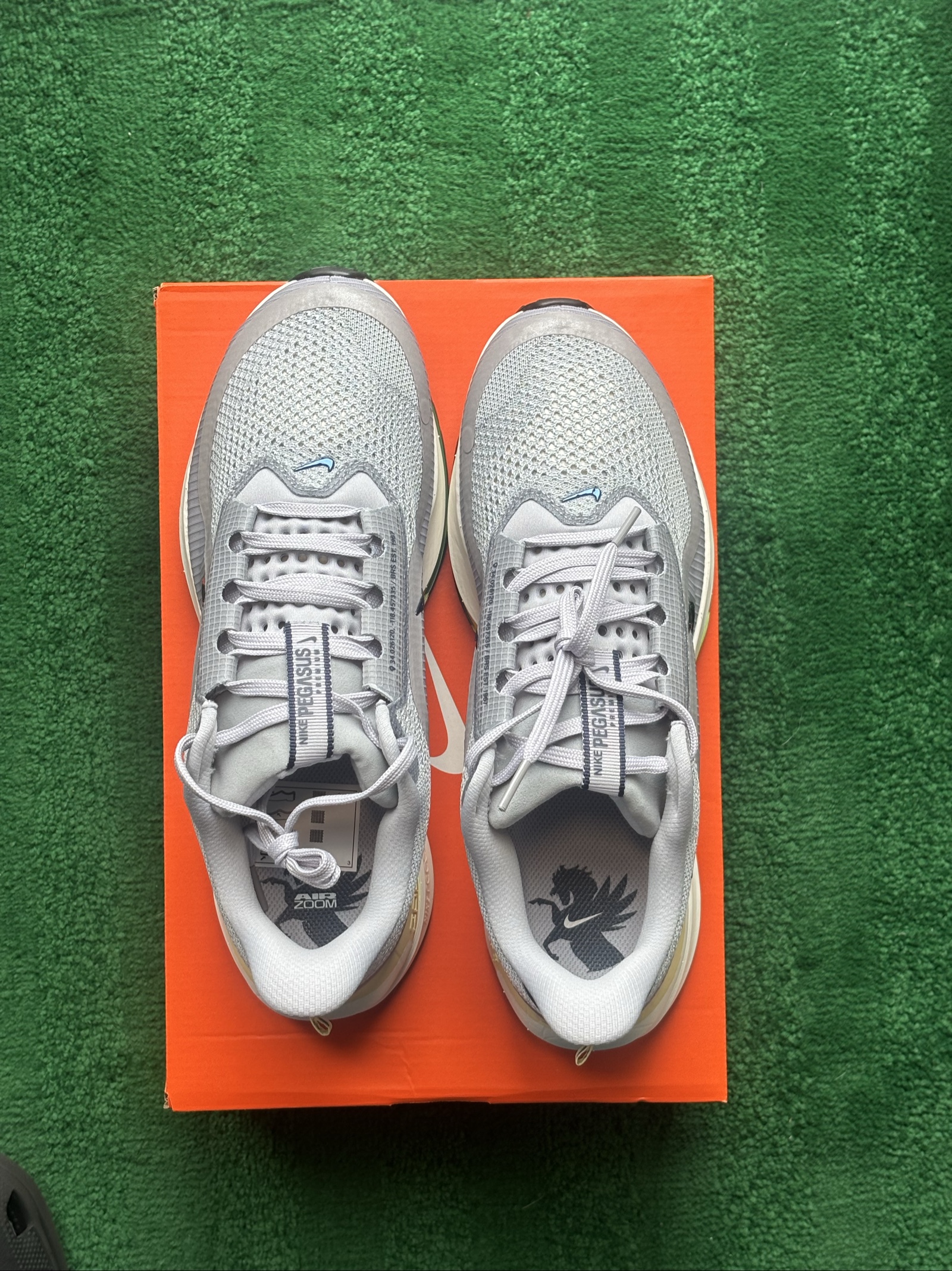 UK 8 Nike Pegasus Premium | Wolf Grey Pewter Sail Navy IR1815-012 | New image 3