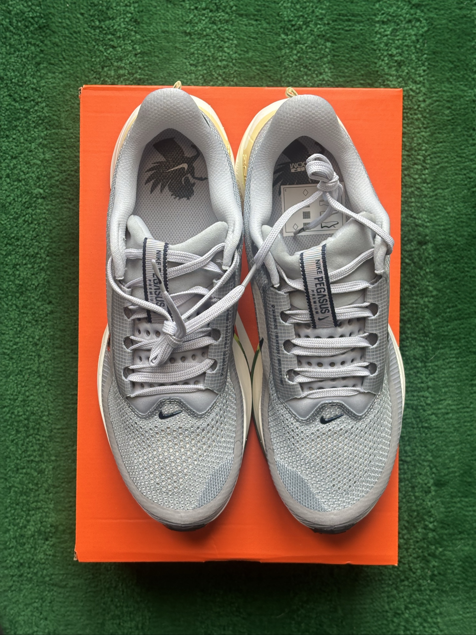 UK 8 Nike Pegasus Premium | Wolf Grey Pewter Sail Navy IR1815-012 | New image 4