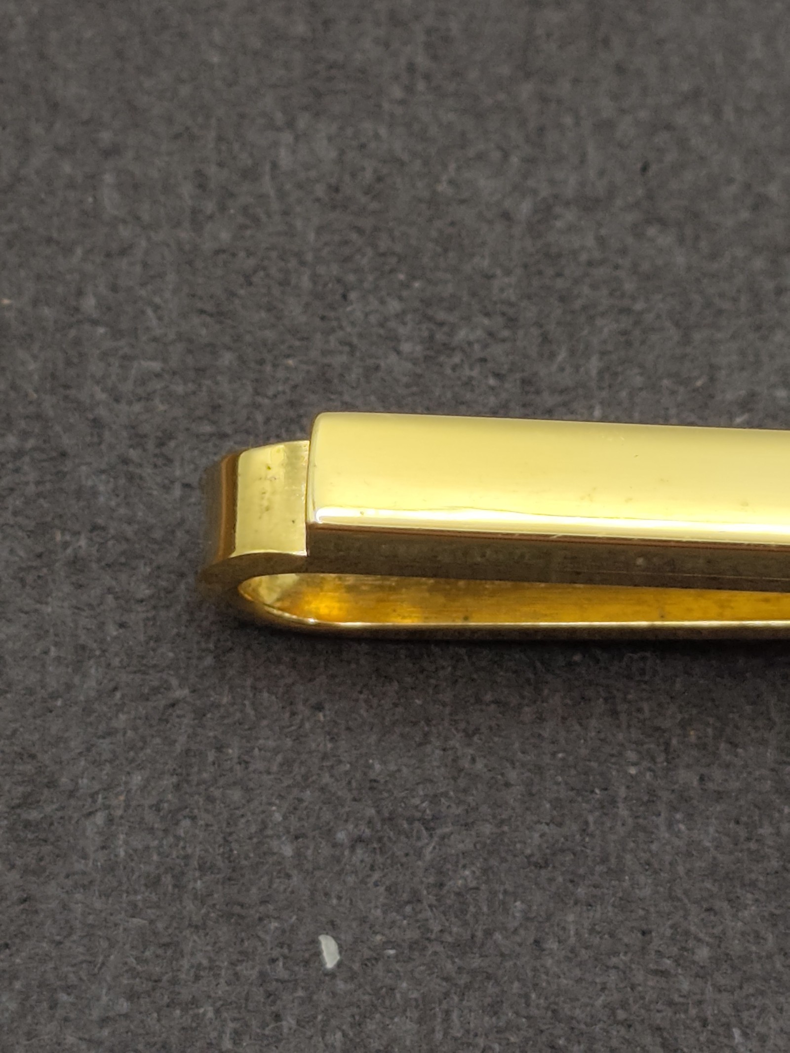 Christian Dior Gold & Silver Tie Clip Classic Design Other image 7