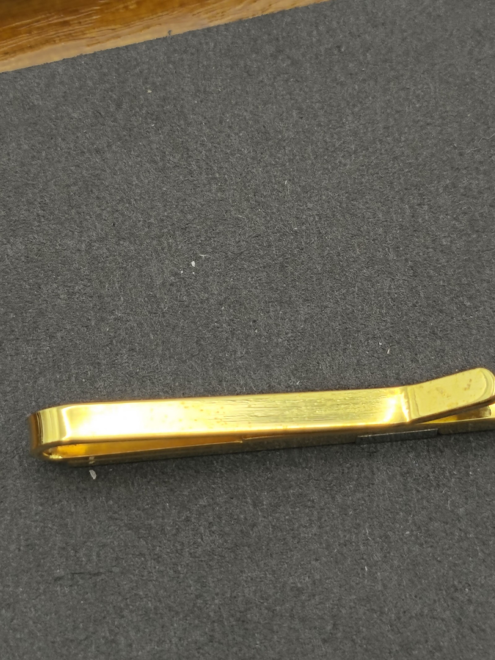 Christian Dior Gold & Silver Tie Clip Classic Design Other image 9