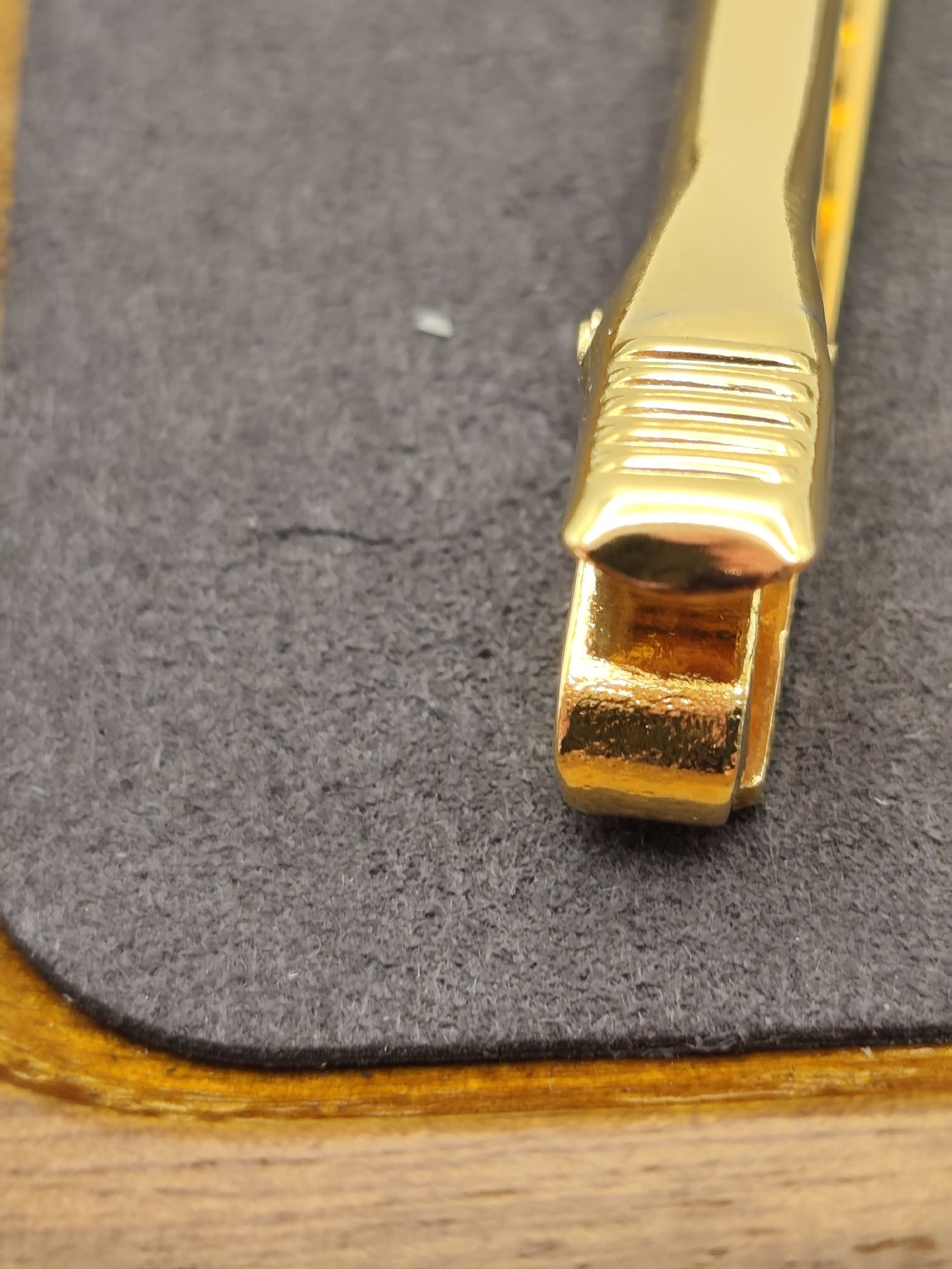 Christian Dior Gold & Silver Tone Tie Clip Men image 10
