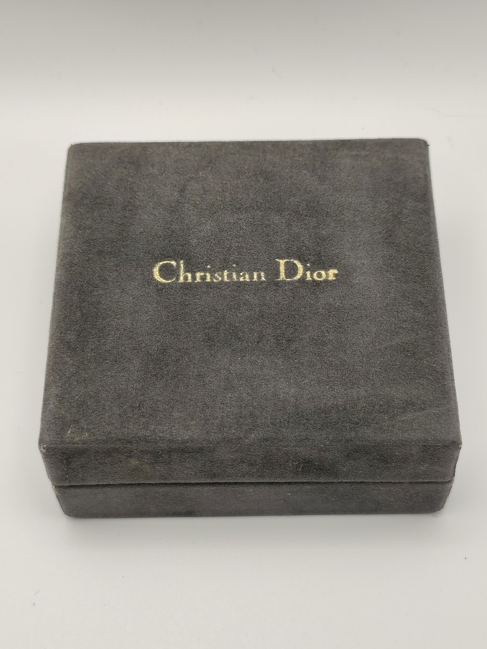 Christian Dior Gold & Silver Tone Cufflinks & Tie Clip Set image 3
