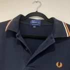 Fred Perry Black Polo Shirt XXL Cotton image 4