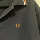 Fred Perry Black Polo Shirt XXL Cotton image 5