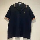 Fred Perry Black Polo Shirt XXL Cotton image 7