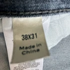 Original Penguin Blue Straight Jeans 38x31 image 2