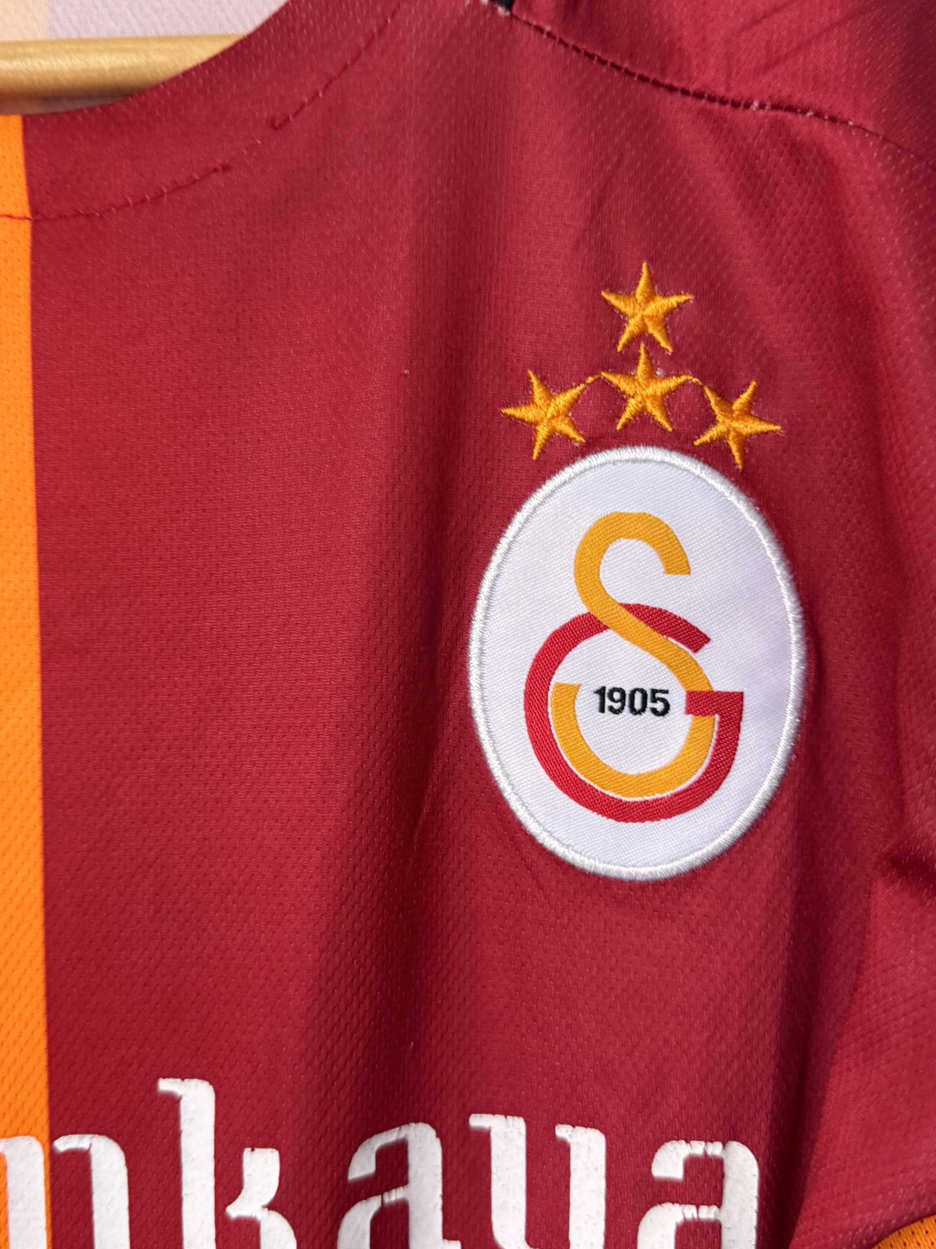 Red & Orange Galatasaray Football Jersey M 3061 image 4