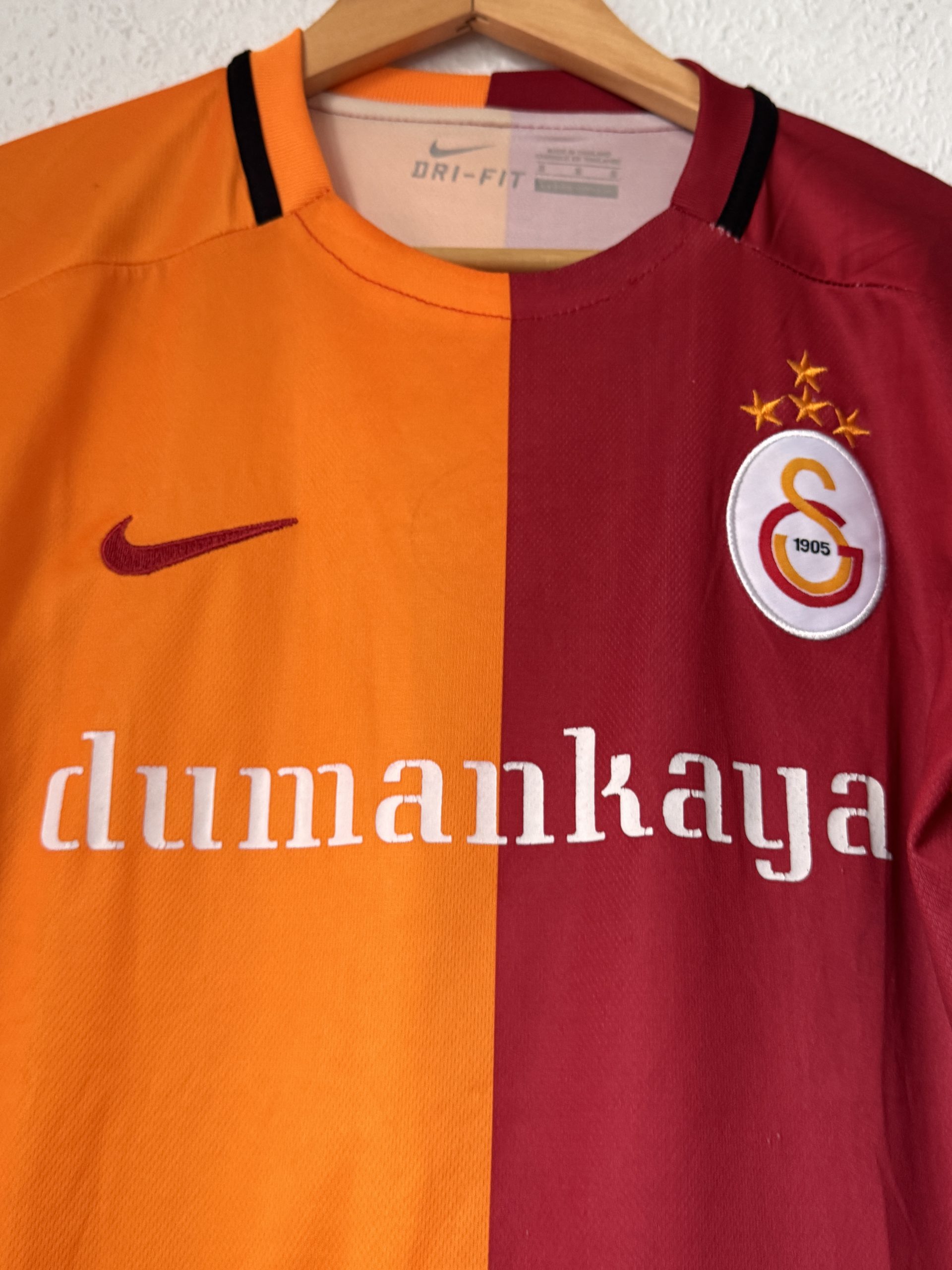 Red & Orange Galatasaray Football Jersey M 3061 image 6