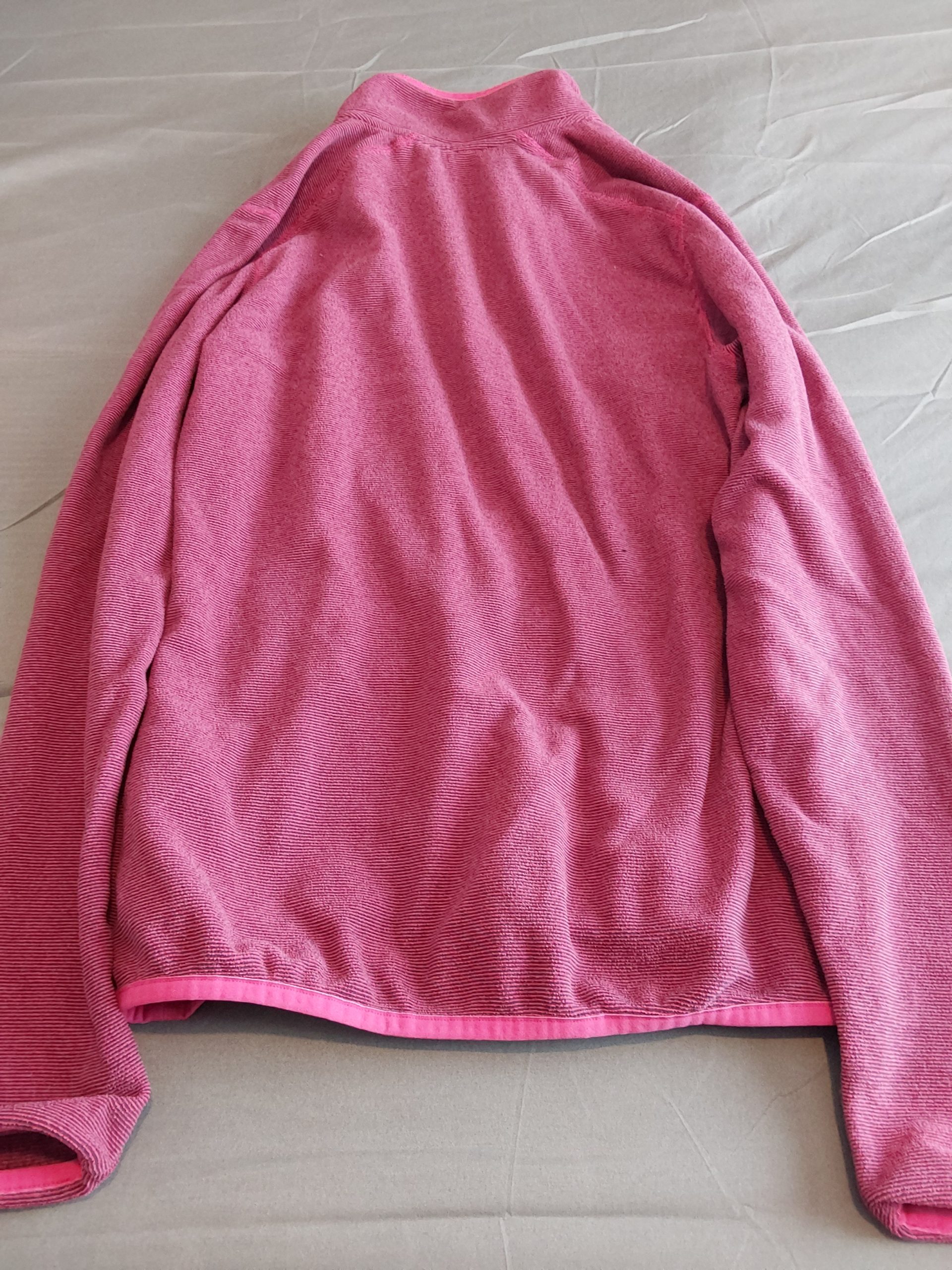 The North Face Women's Pink Polartec Half-Zip Fleece Medium image 2