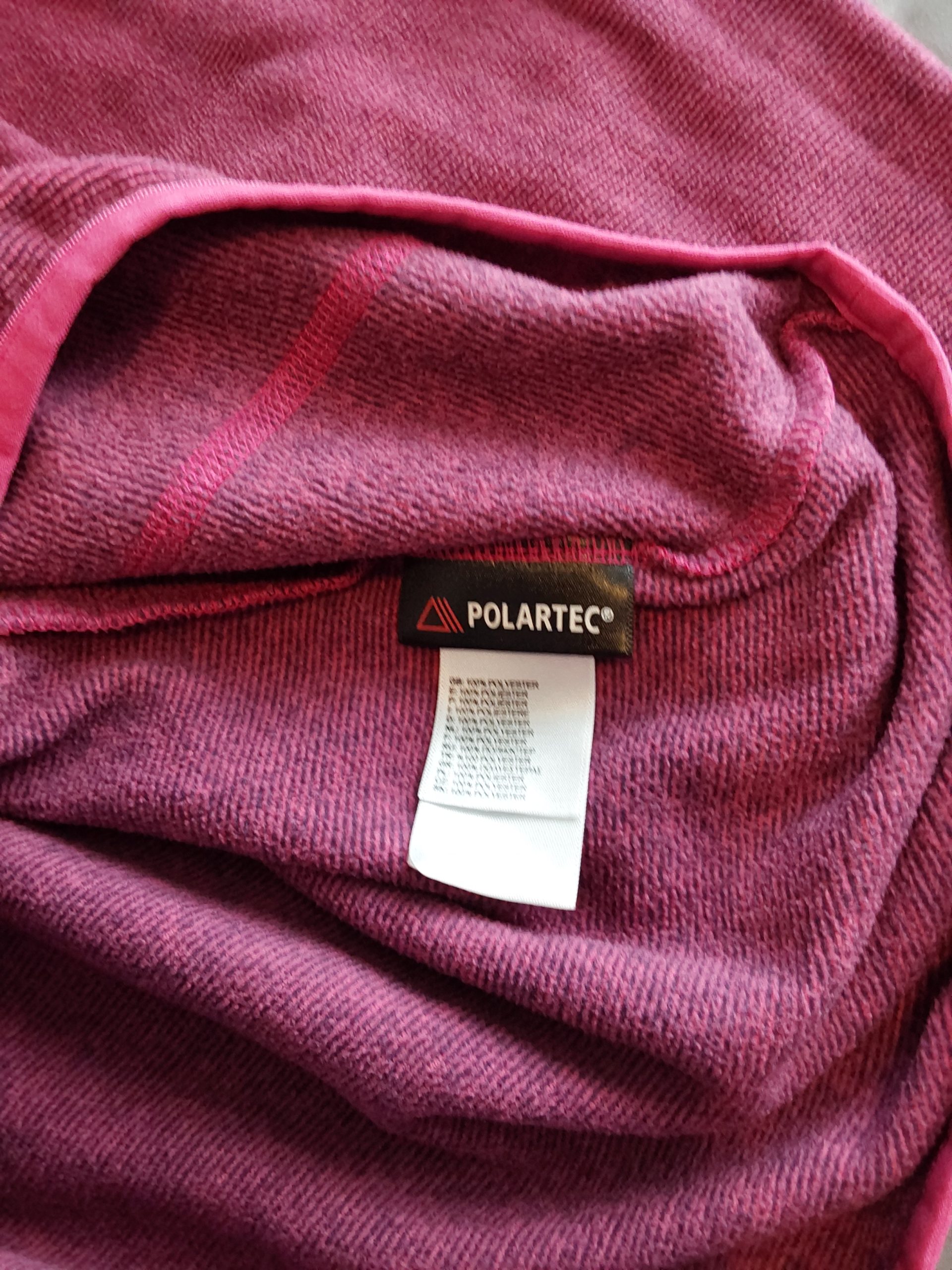 The North Face Women's Pink Polartec Half-Zip Fleece Medium image 5