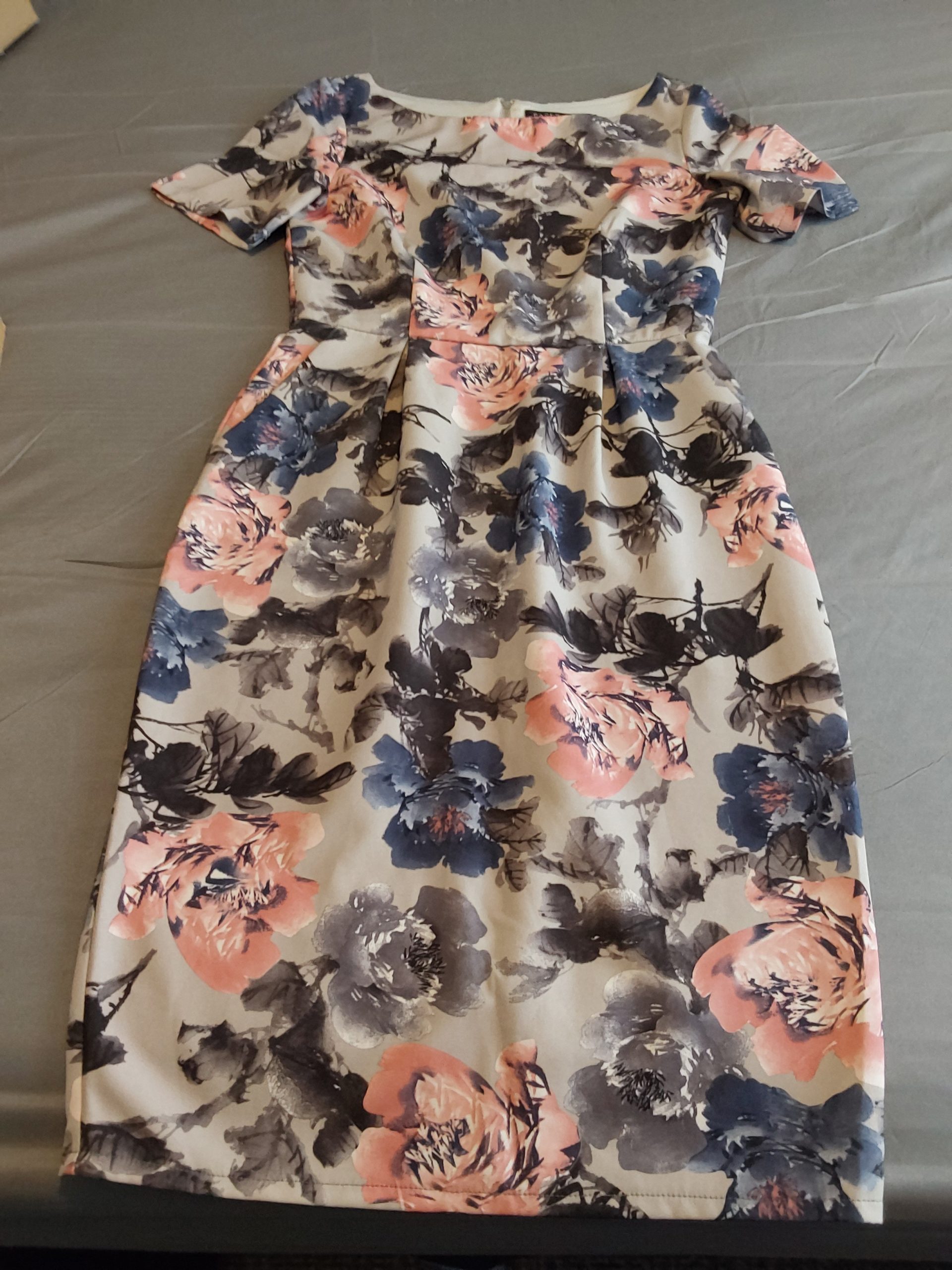 Paper Dolls Women's Multicolour Floral Maxi Dress UK 10 Ladies Woman Party