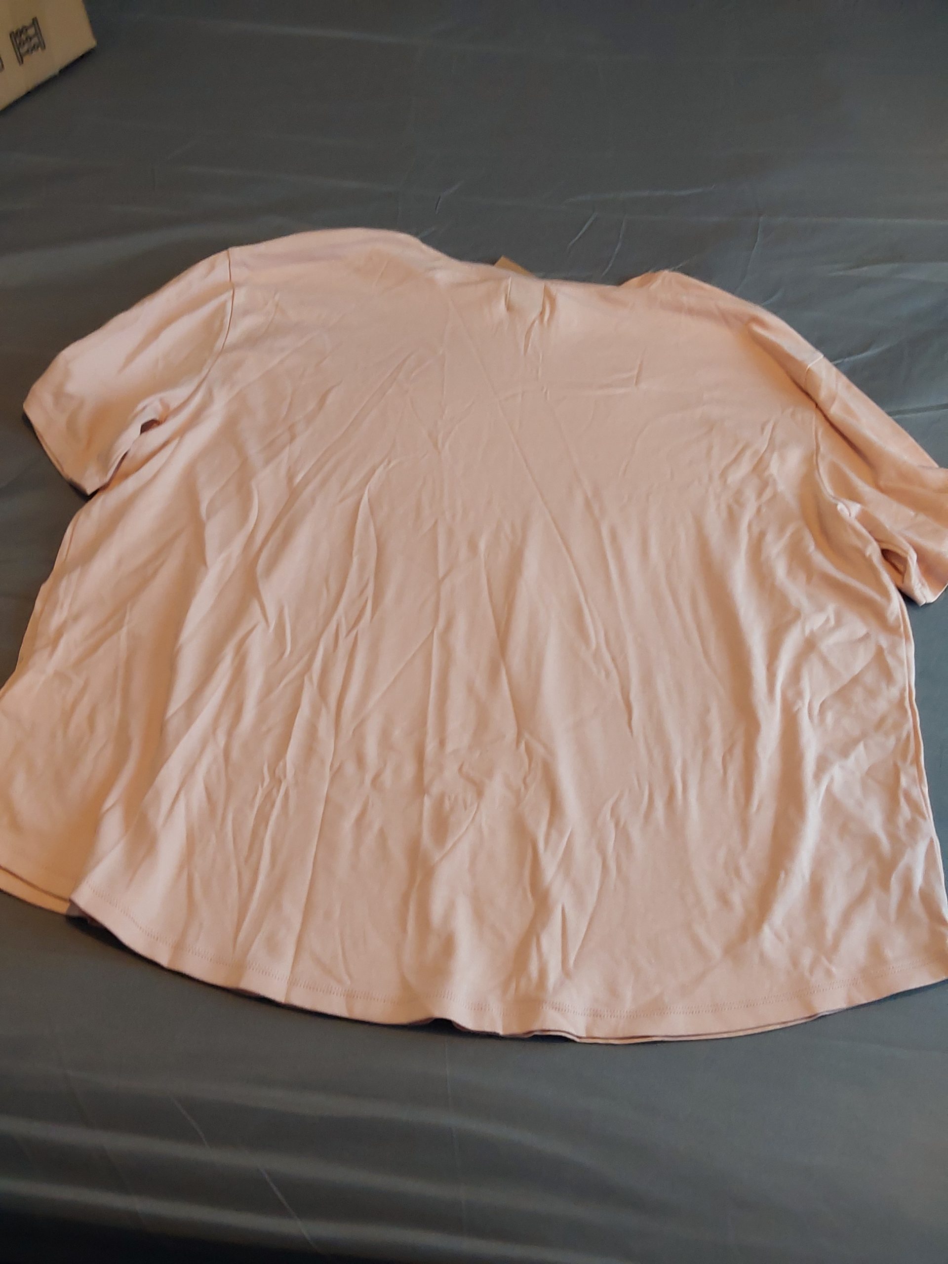 Amazon Women's Pink T-Shirt XXL Soft Cotton Plus Size Womans image 6