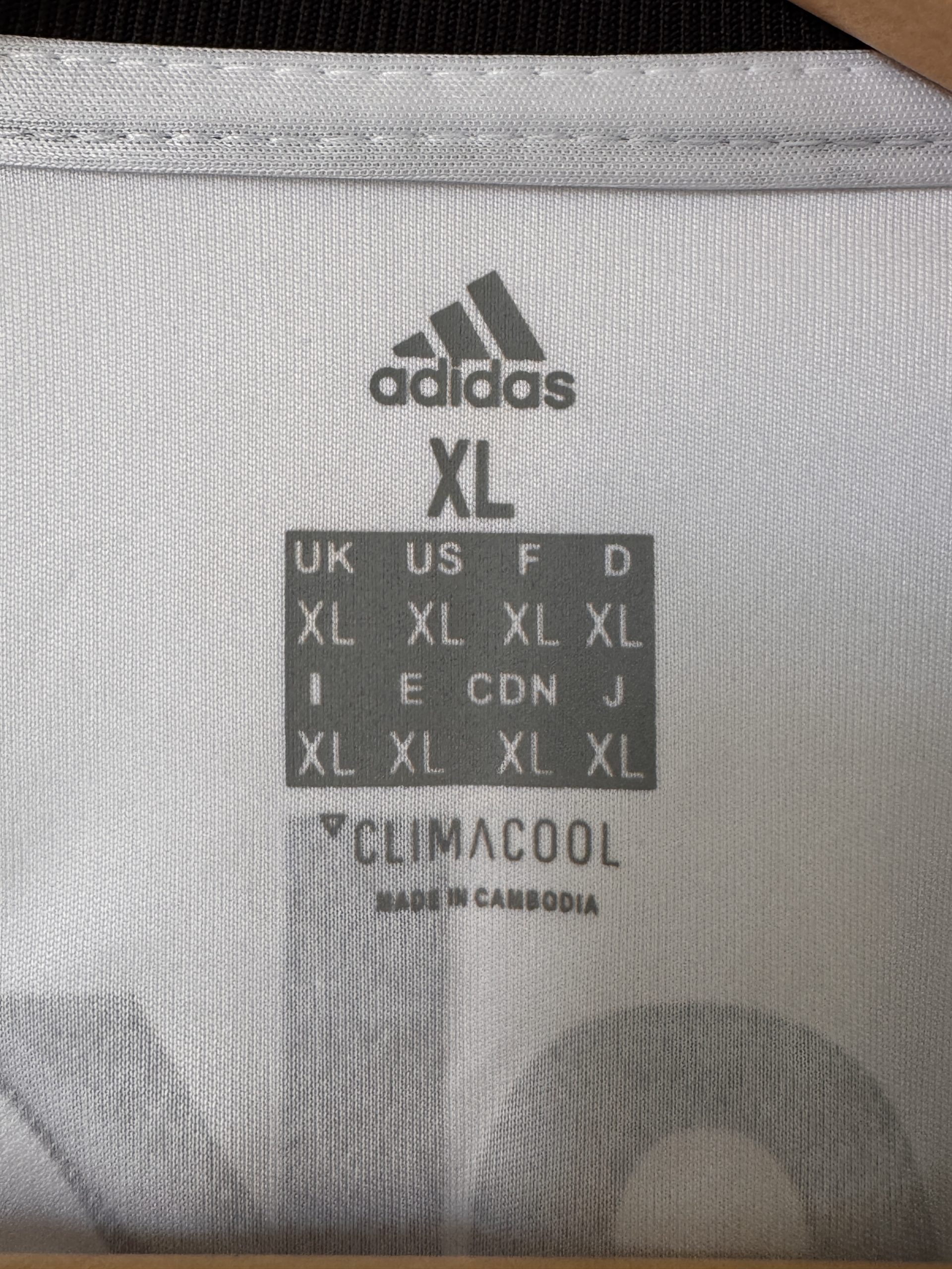 Adidas Men's White & Black Besiktas Football Shirt XL - 3062 image 9