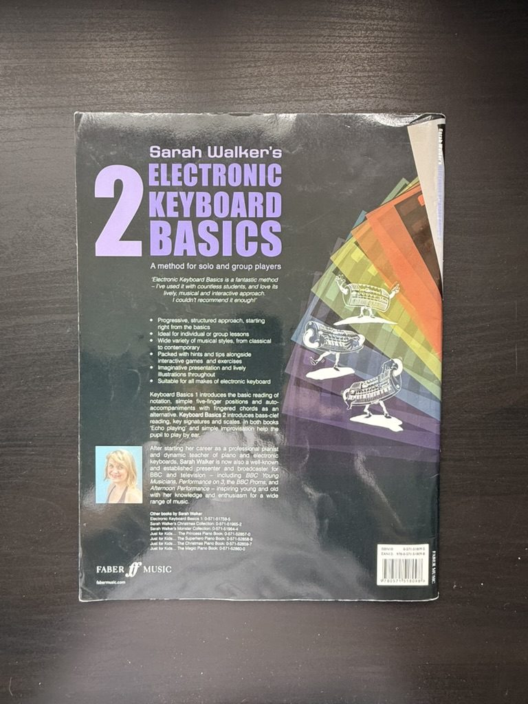 Sarah Walker Electronic Keyboard Basics Book 2 image 2