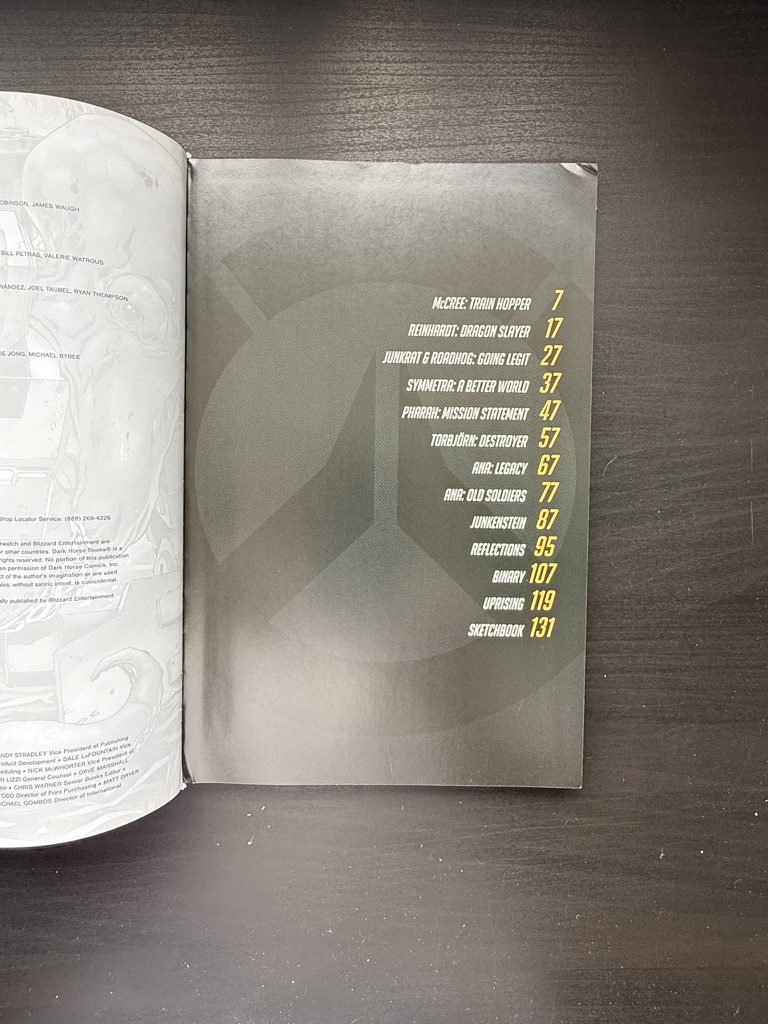 Overwatch Anthology Hardcover Graphic Novel image 3