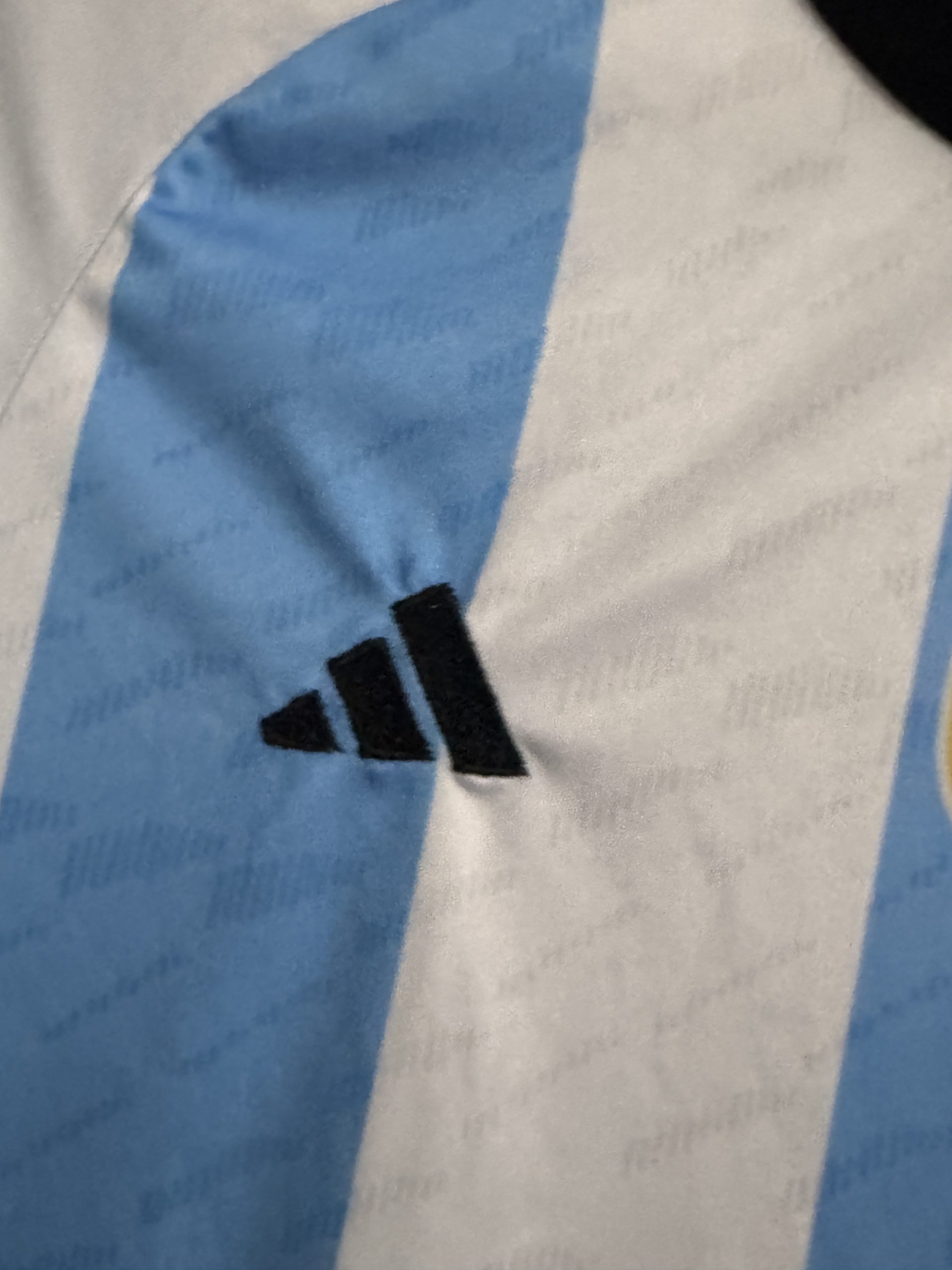 Adidas Men's Argentina Blue & White Football Jersey Large - 3052 image 5