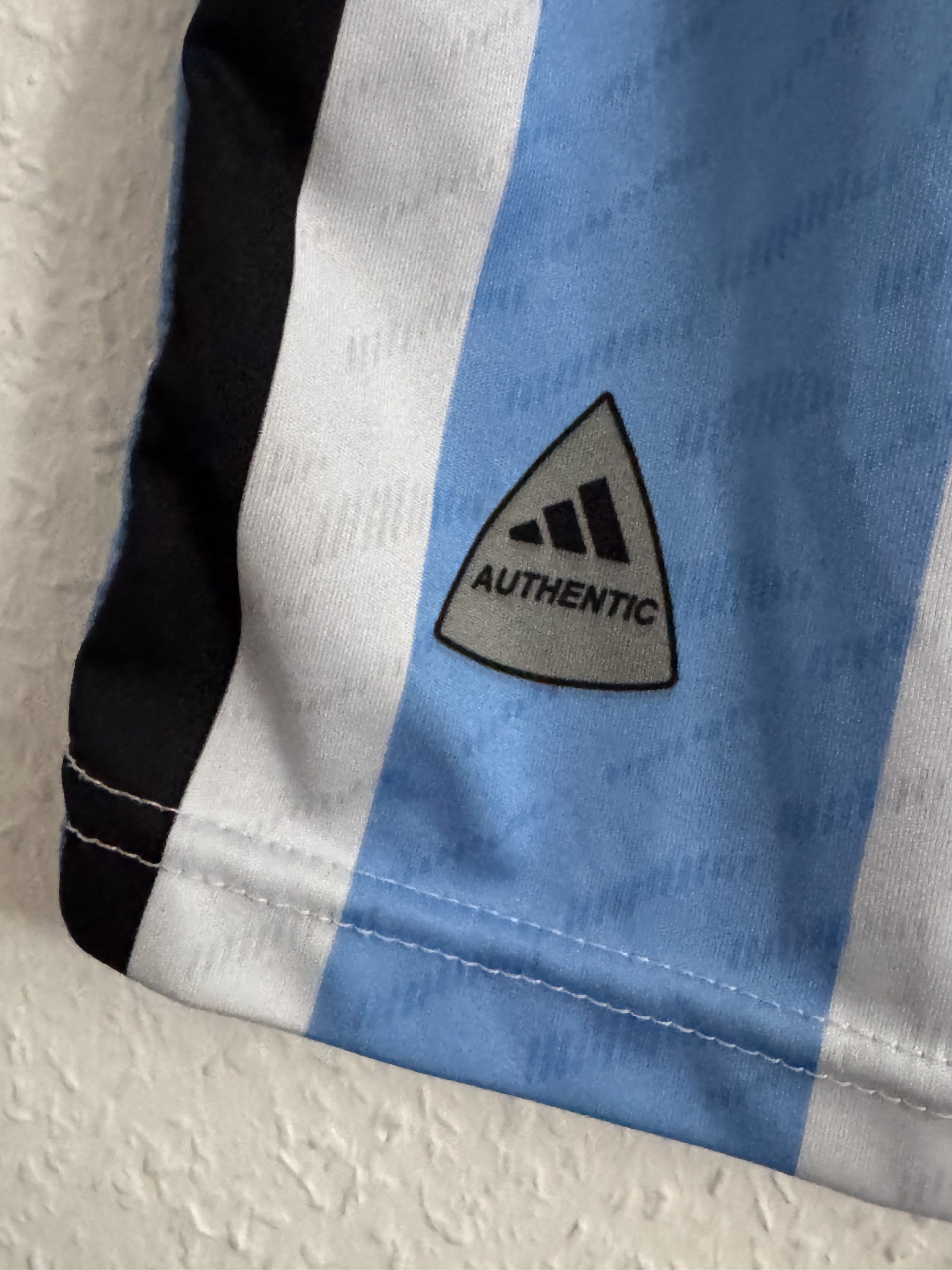 Adidas Men's Argentina Blue & White Football Jersey Large - 3052 image 7