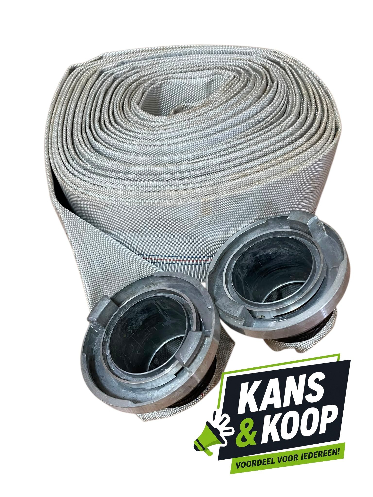 Brandweerslang Platoprolbare Persslang met Storz Koppelingen 20 Meter