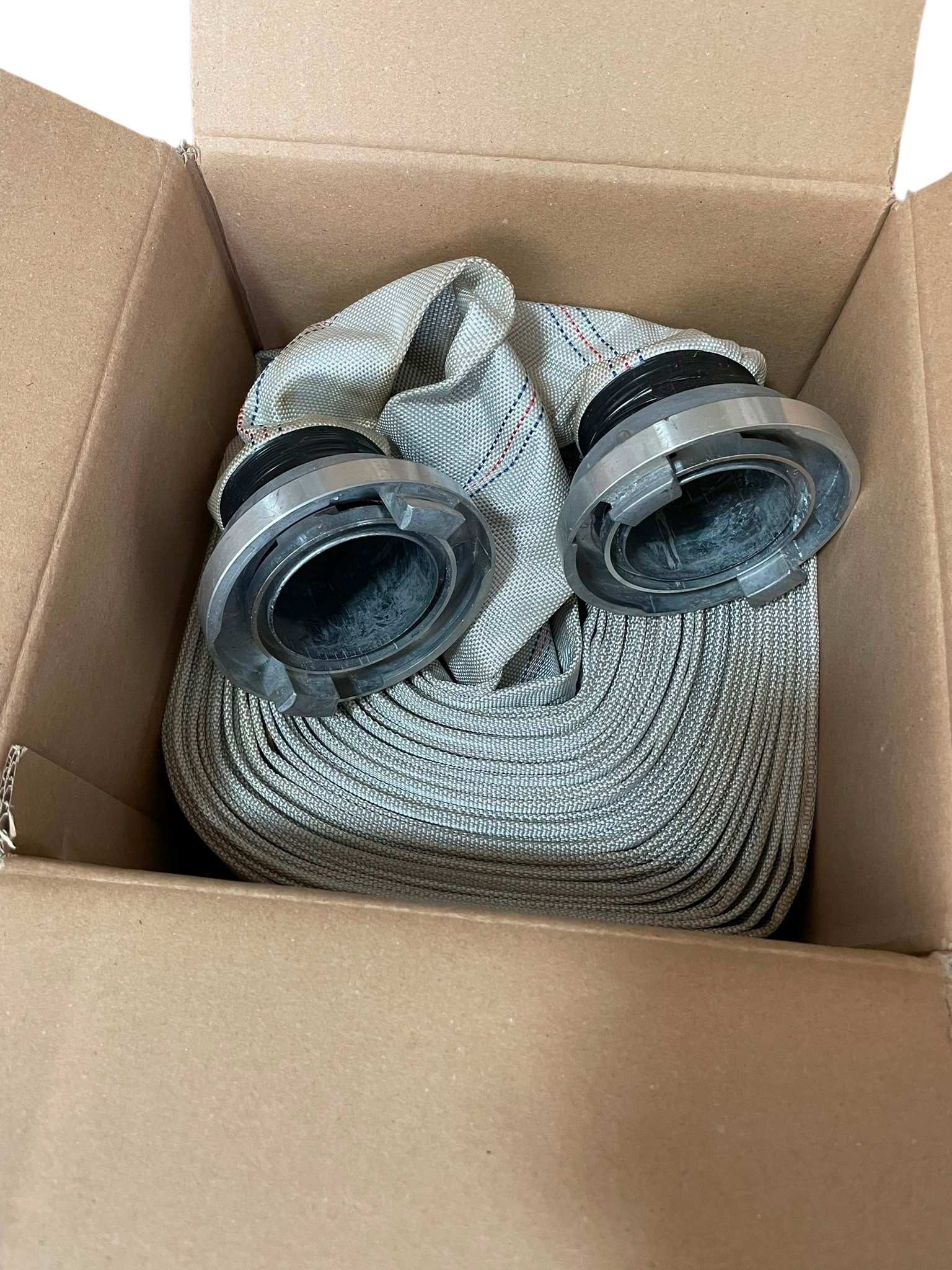 Brandweerslang Platoprolbare Persslang met Storz Koppelingen 20 Meter image 2