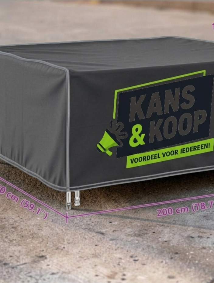 Beschermhoes voor Tuinmeubelen Tuinset 200 x 150 cm