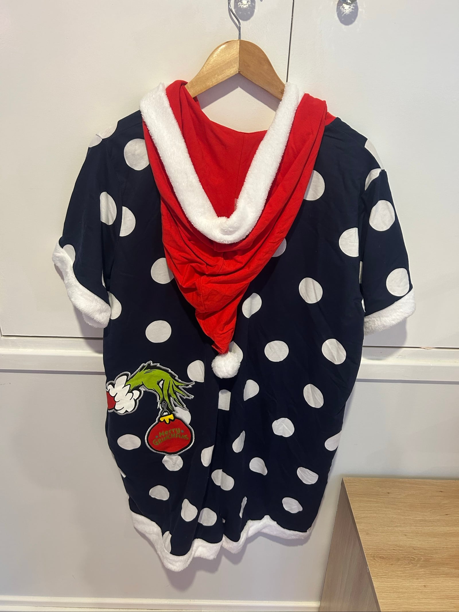 Peter Alexander Multi Grinch Kids' 1+ Christmas Hooded Zip-Up image 2