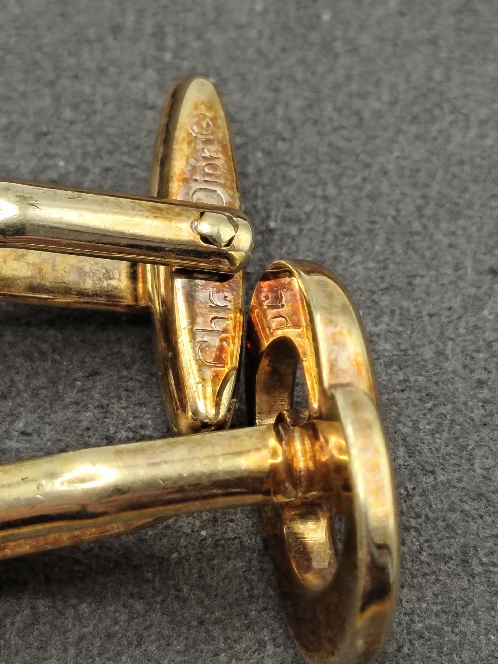 Christian Dior vintage cufflinks image 8