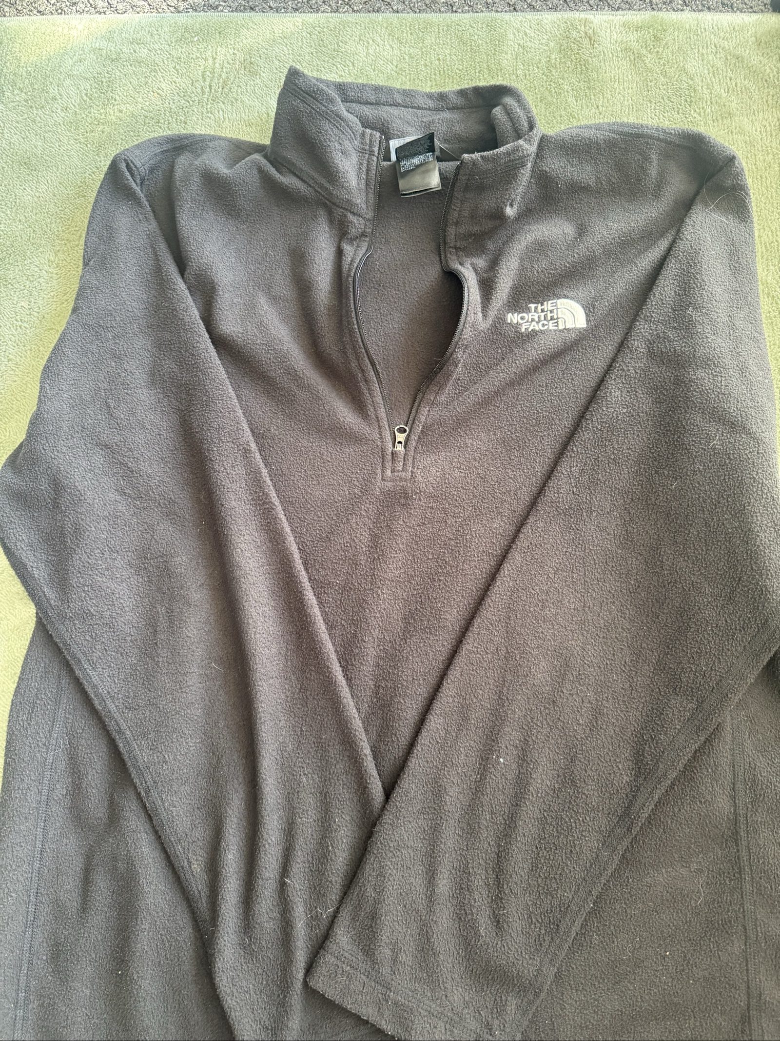 The North Face Men's Brown Fleece Half Zip Medium