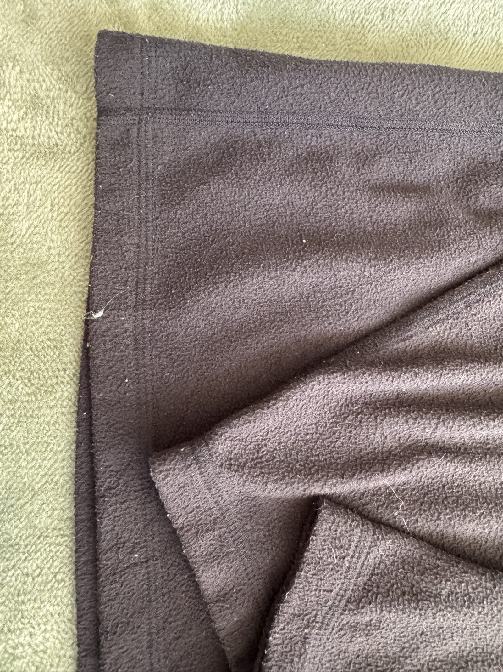 The North Face Men's Brown Fleece Half Zip Medium image 2