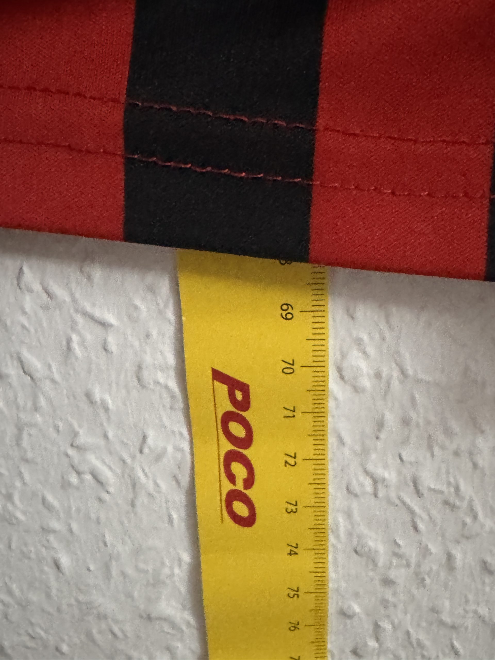 Adidas Men's Red & Black AC Milan Football Jersey XL - 3084 image 8