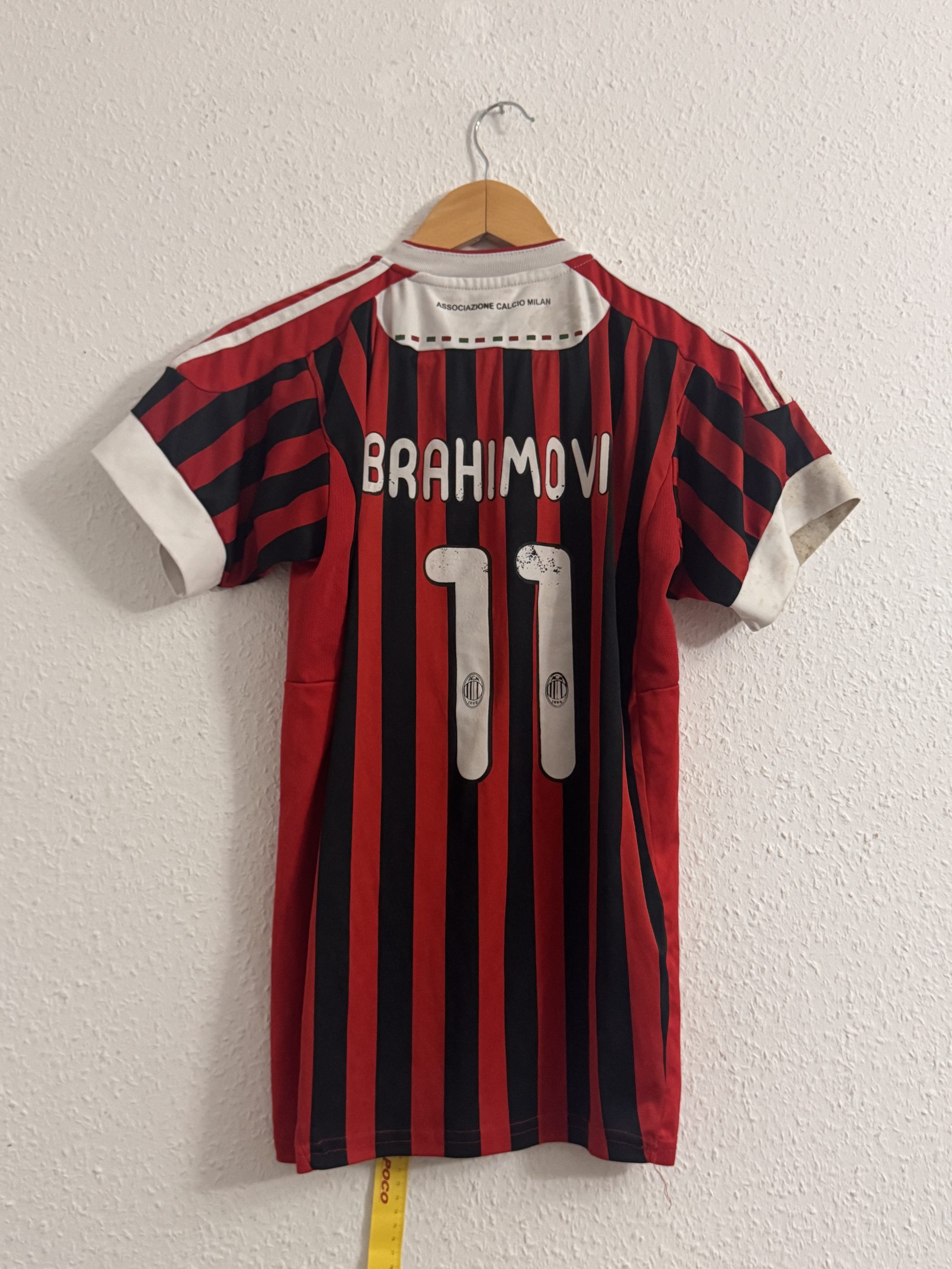 Adidas Men's Red & Black AC Milan Football Jersey XL - 3084 image 9