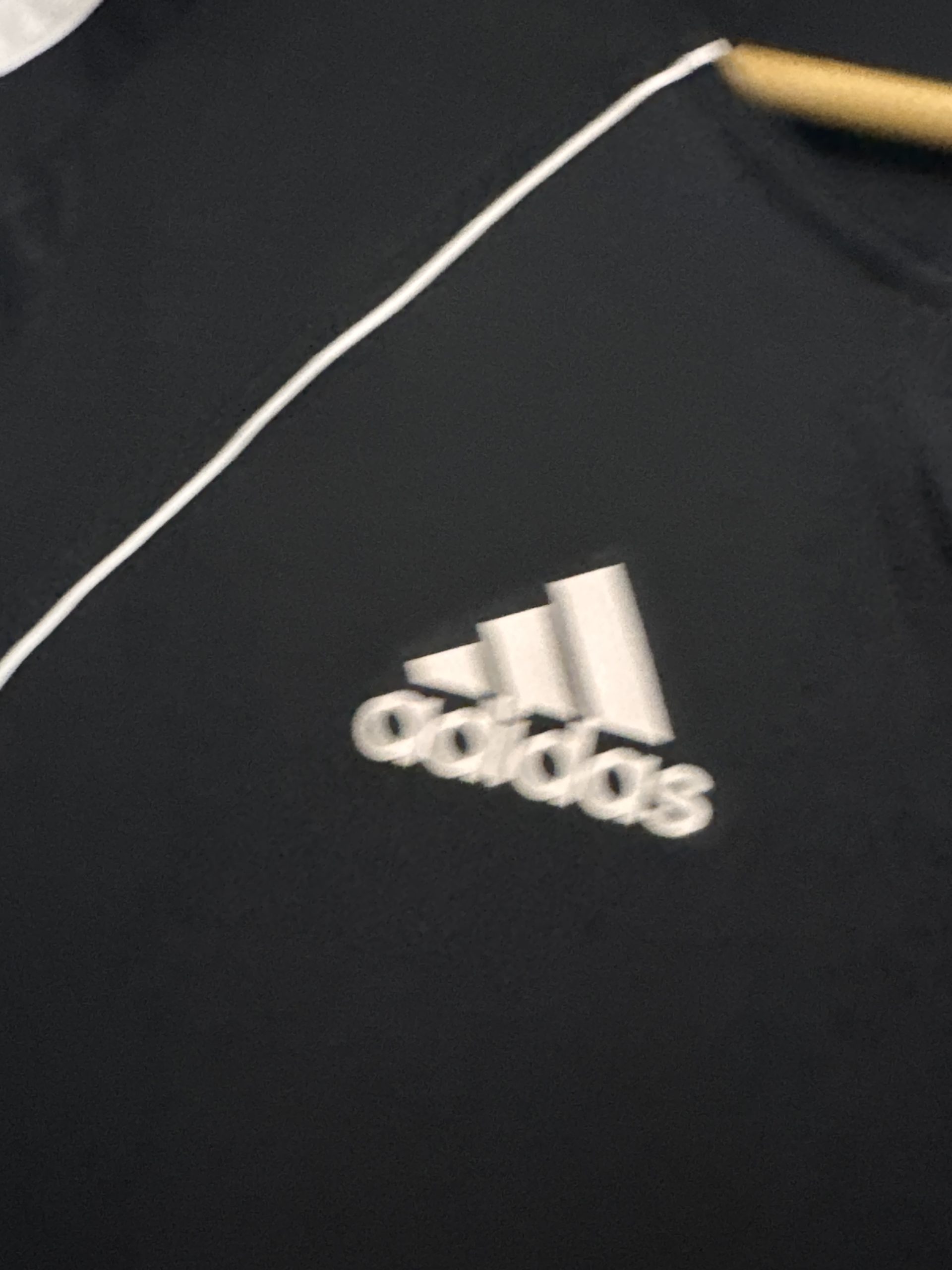 Adidas Black Deutscher Handballbund Polo Shirt M 3088 image 5