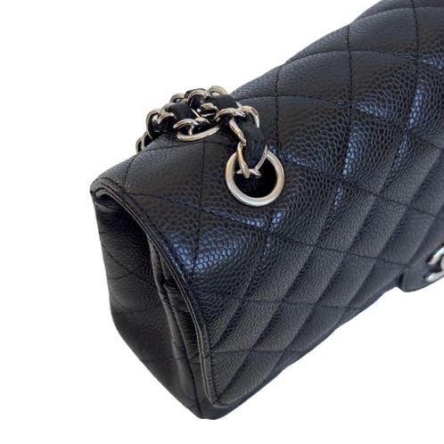 Chanel classic flap double 11.12 handbag shoulder kaviaar image 8
