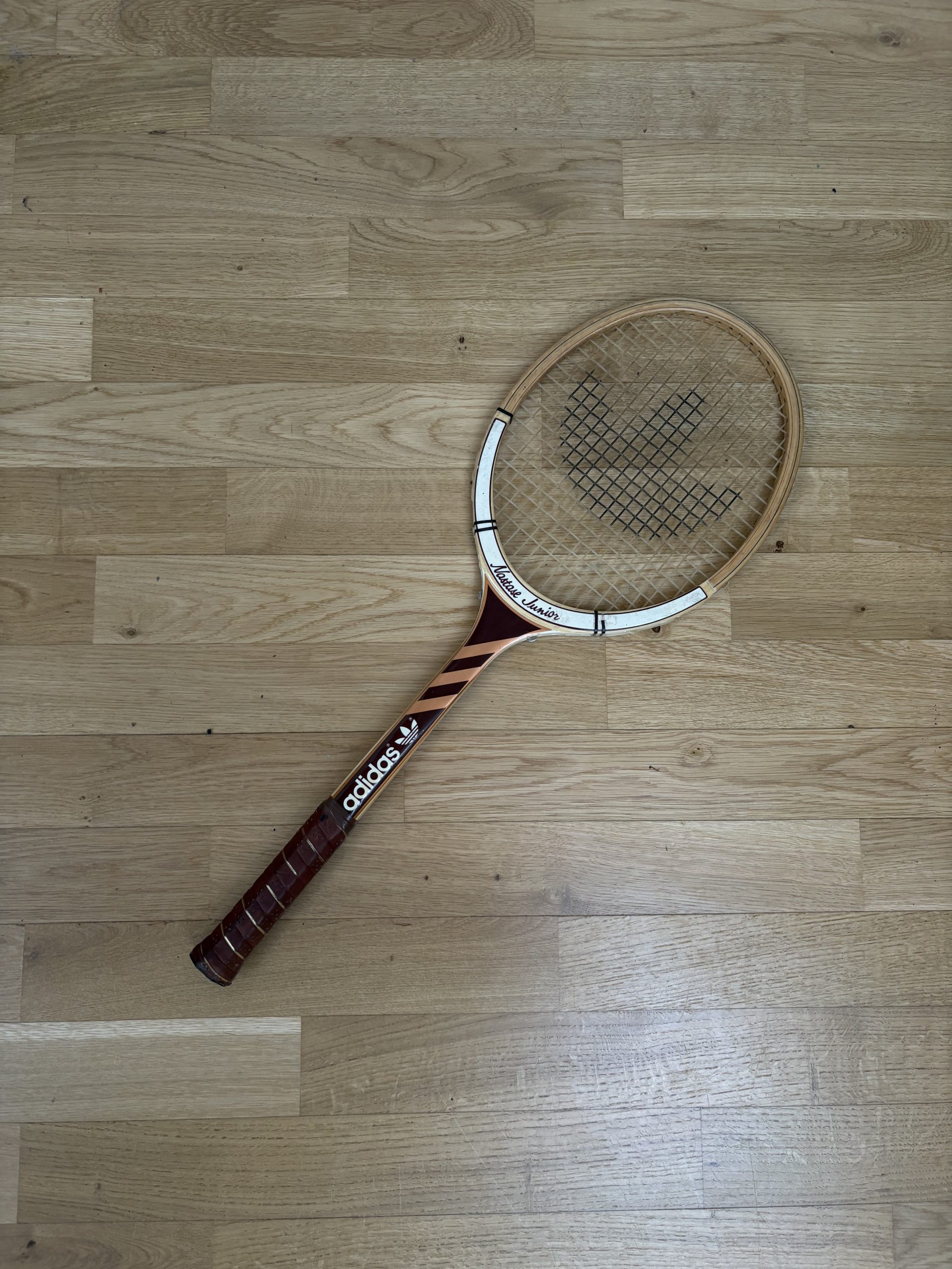 Adidas Nastase Junior Tennisschläger Holz Vintage 70er/80er