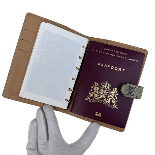 Louis Vuitton agenda PM mini lin idylle canvas monogram image 8