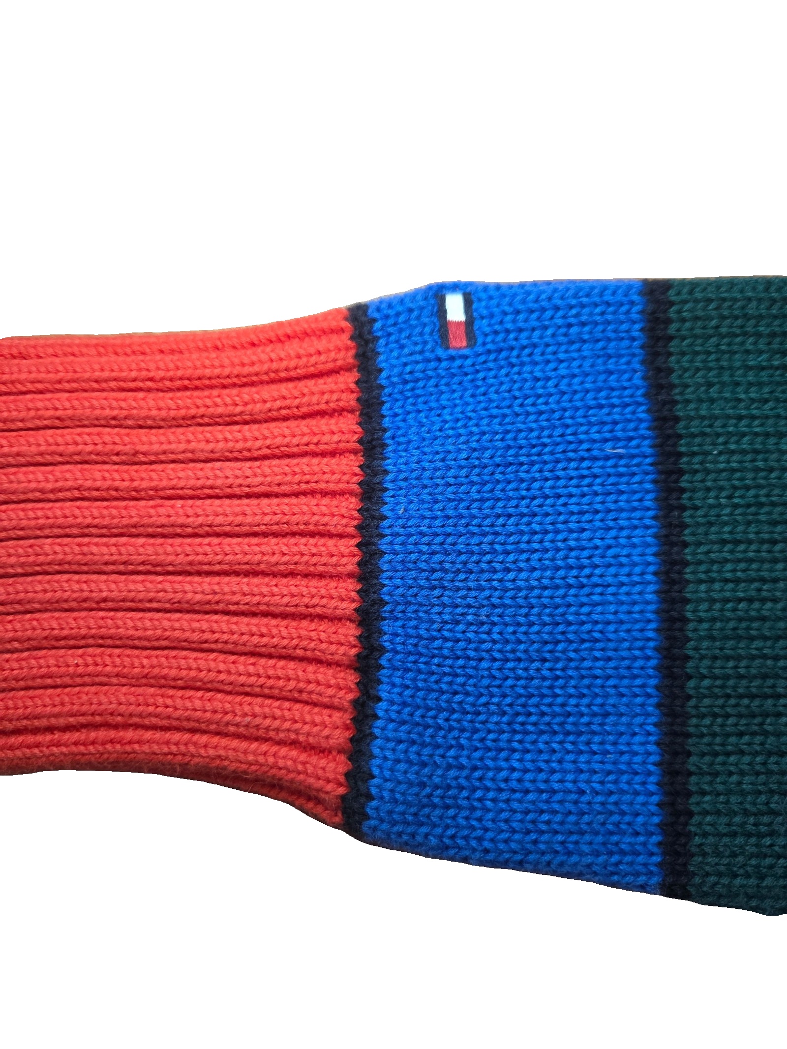 Tommy Hilfiger Multicolor Striped Knit Sweater Small Unisex image 4