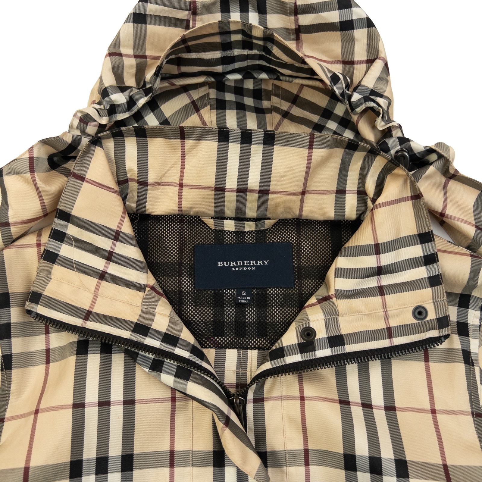 Vintage Burberry Jacket Womens Size M image 8