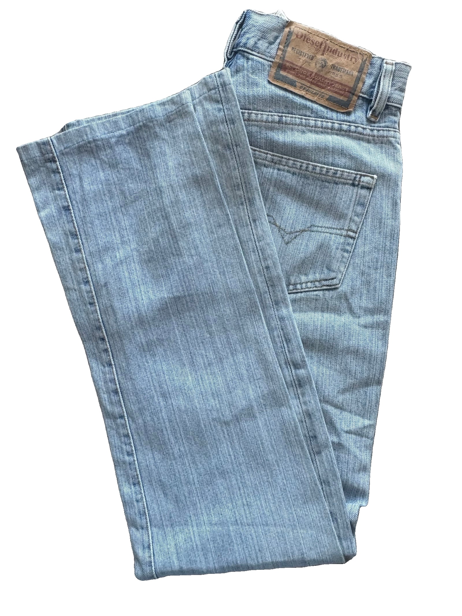 Diesel Women's Light Blue Denim Jeans 28 Made in Italy