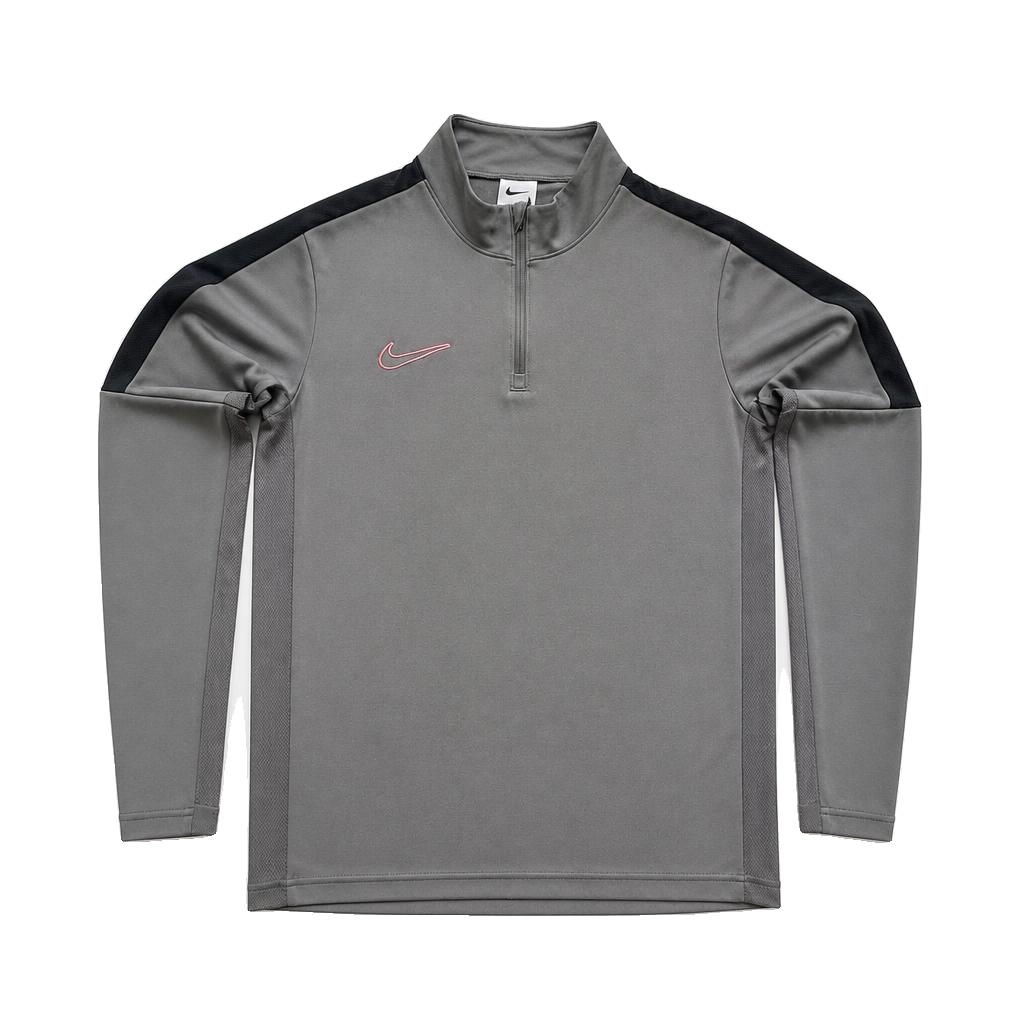 Nike Dri-FIT Academy 23 Half Zip Football Drill Top Men’s M Grey DX4294