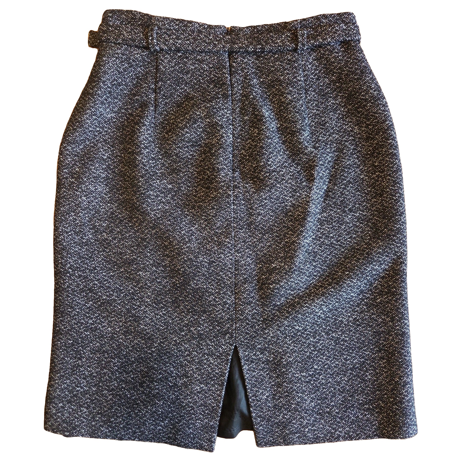 Max & Co. Black & White Tweed Wool Skirt AU 12 image 3