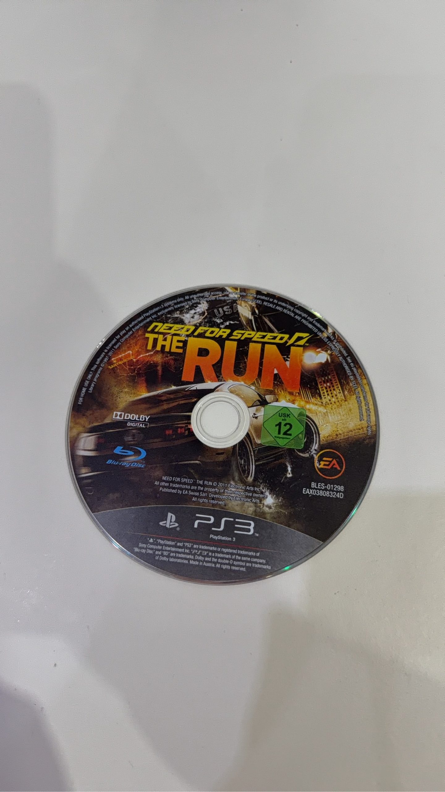 Need For Speed Hot Pursuit Sony PlayStation 3 PS3 Case + Disc PAL UK Tested VGC image 2