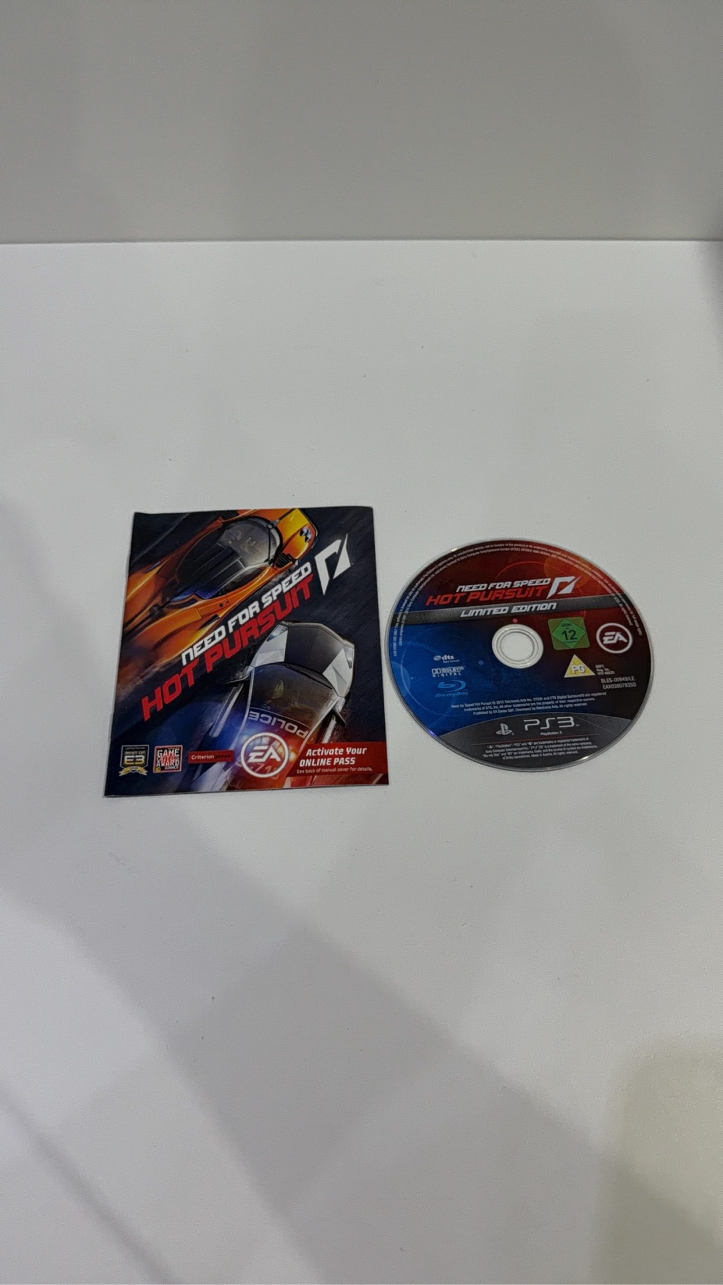 Need For Speed Hot Pursuit Sony PlayStation 3 PS3 CIB PAL UK Tested Working VGC image 2