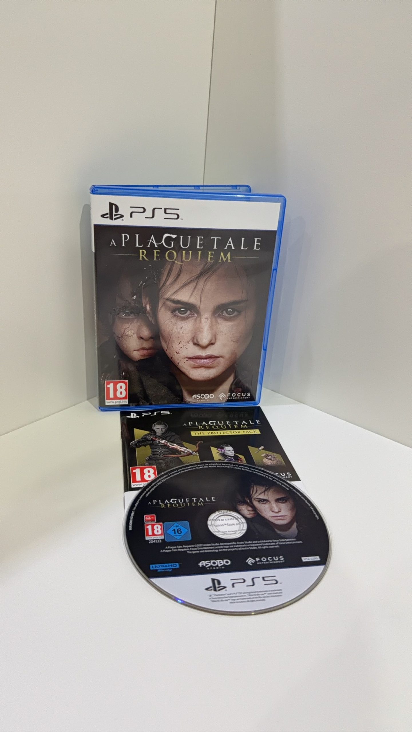 A Plague Tale Requiem Sony PlayStation 5 PS5 Case + Disc PAL UK Tested Working