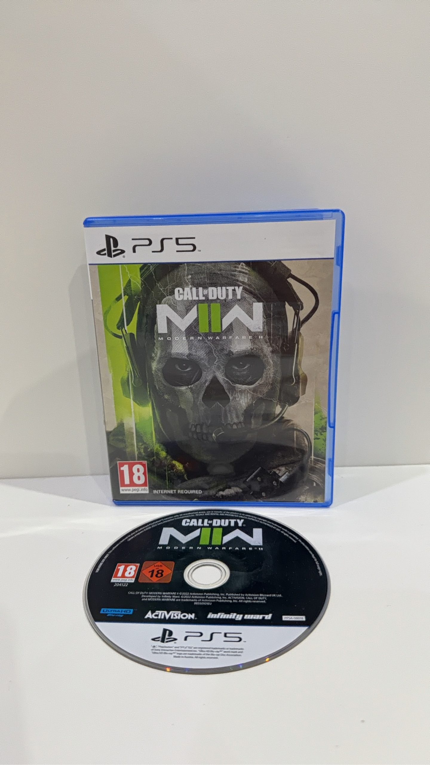 Call of Duty Modern Warfare II Sony PlayStation 5 PS5 Case + Disc PAL UK Tested